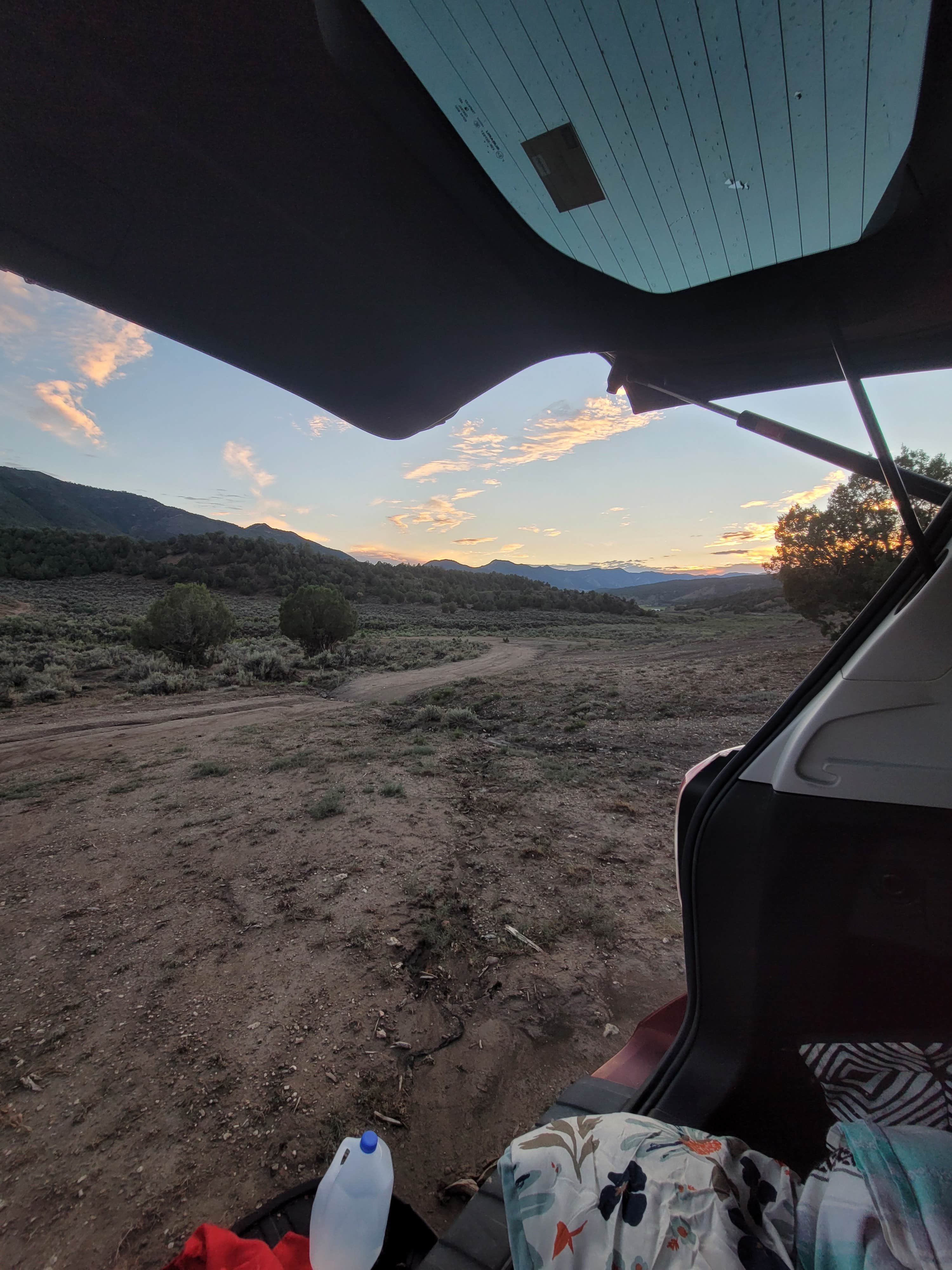 Lauren M.'s photo of a dispersed camping area at Hubbard Mesa OHV East - BLM near Glenwood Springs, CO