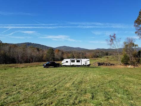 John's photo of rv camping at Camp Cove Creek near Wingina, VA