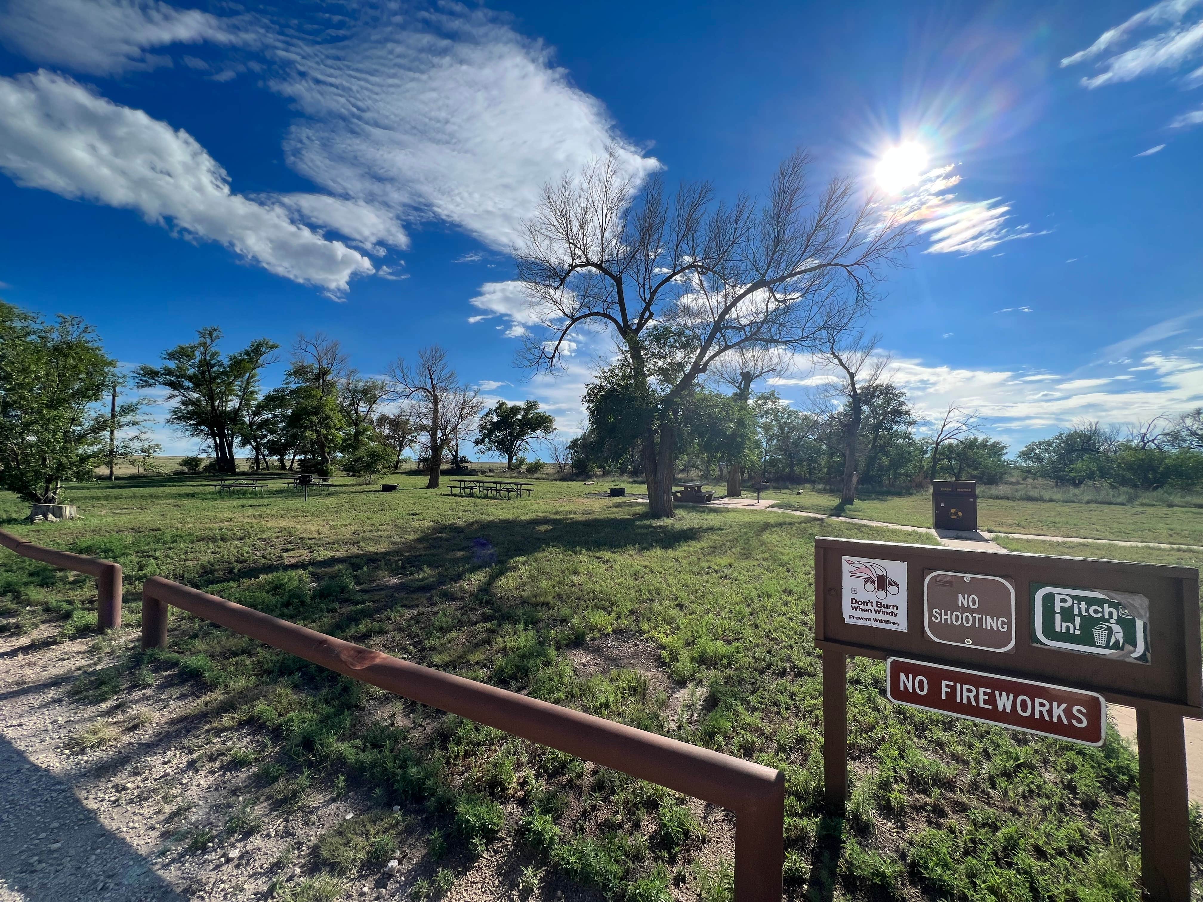 Camper-submitted photo at Thompson Grove Boondocking near Boise City, OK