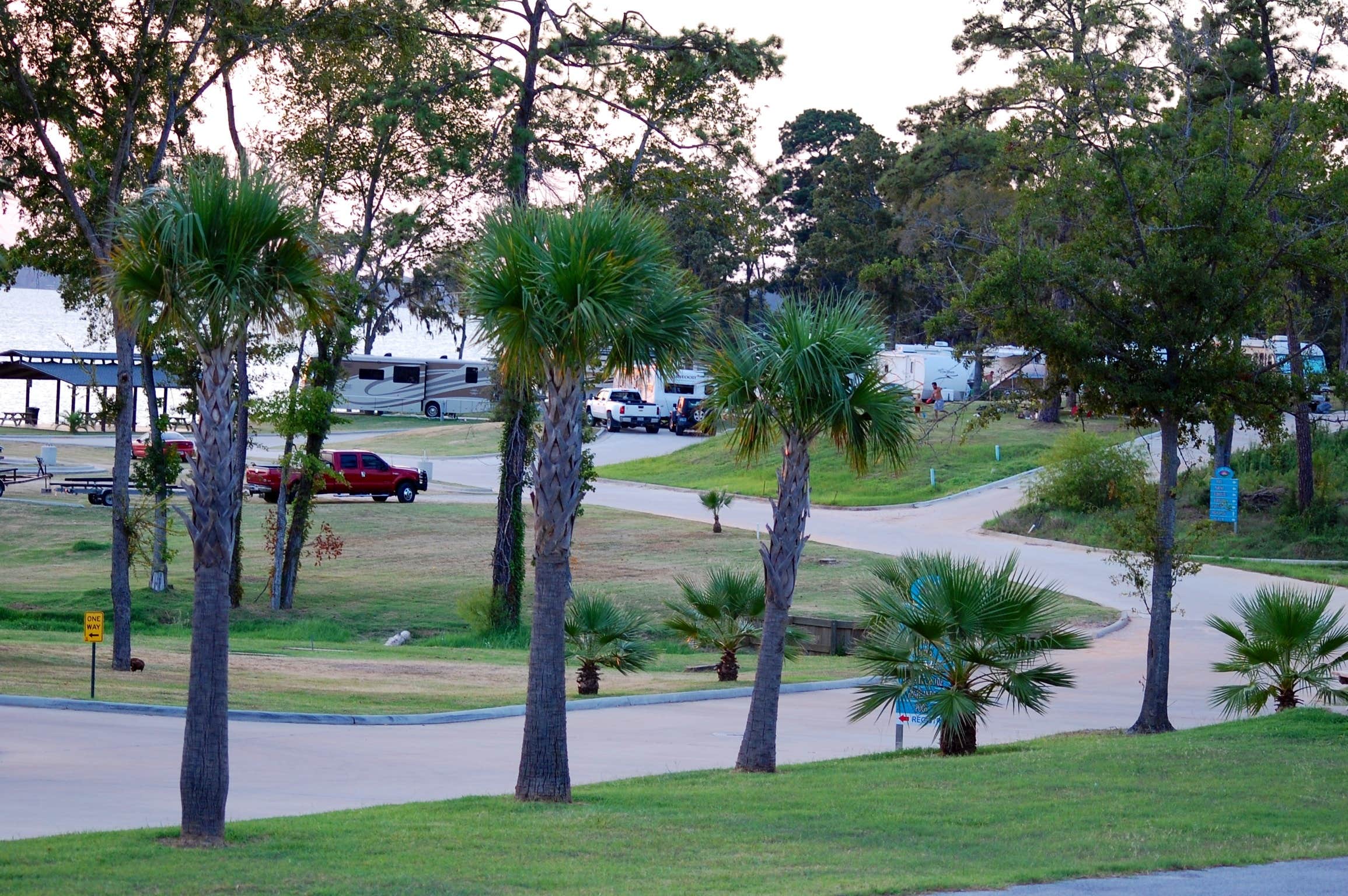 Cara H.'s photo of rv camping at On The Lake RV Resort near Shepherd, TX