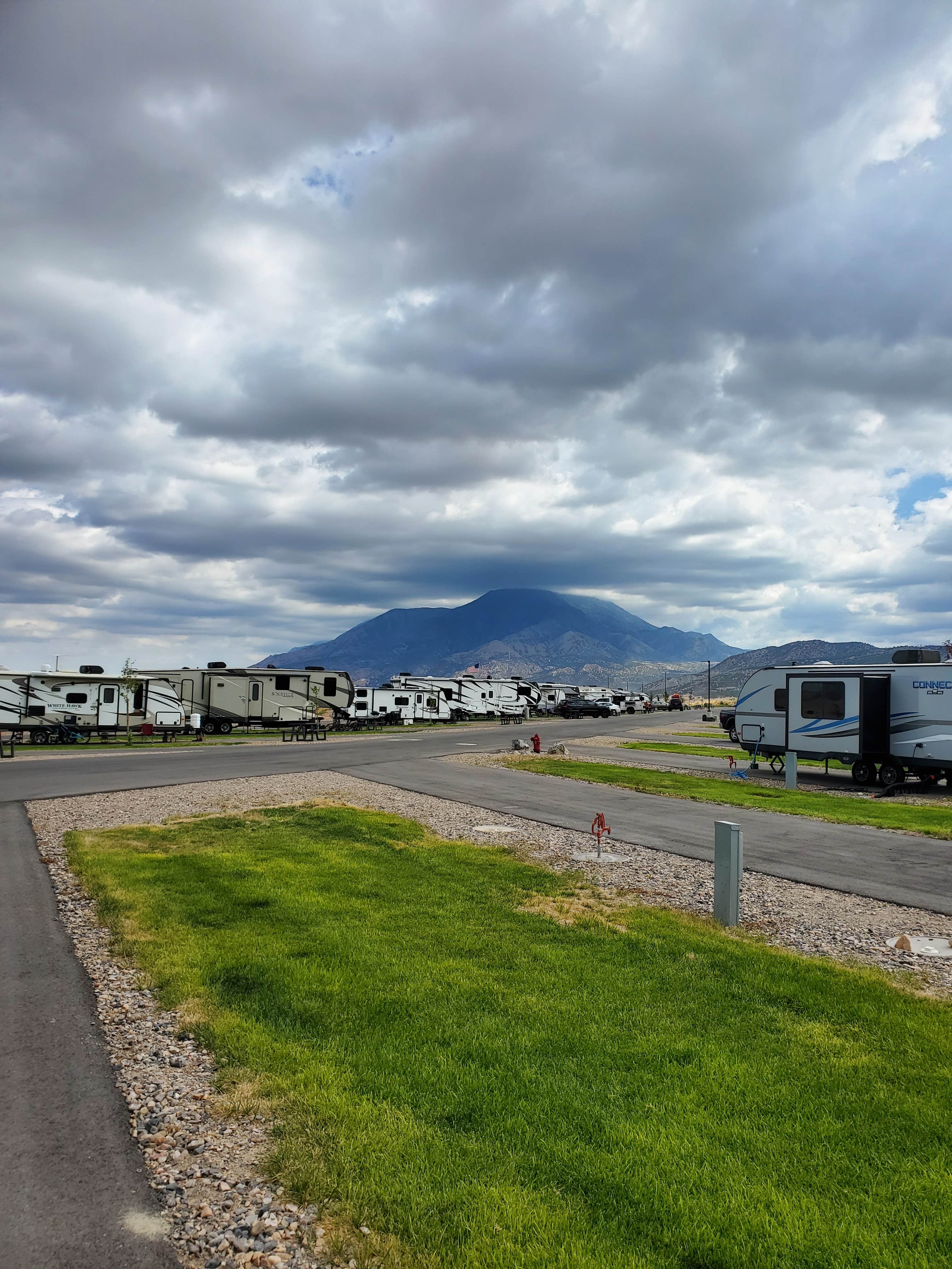 Alana R.'s photo of rv camping at Rollin' Home RV Park near Payson, UT