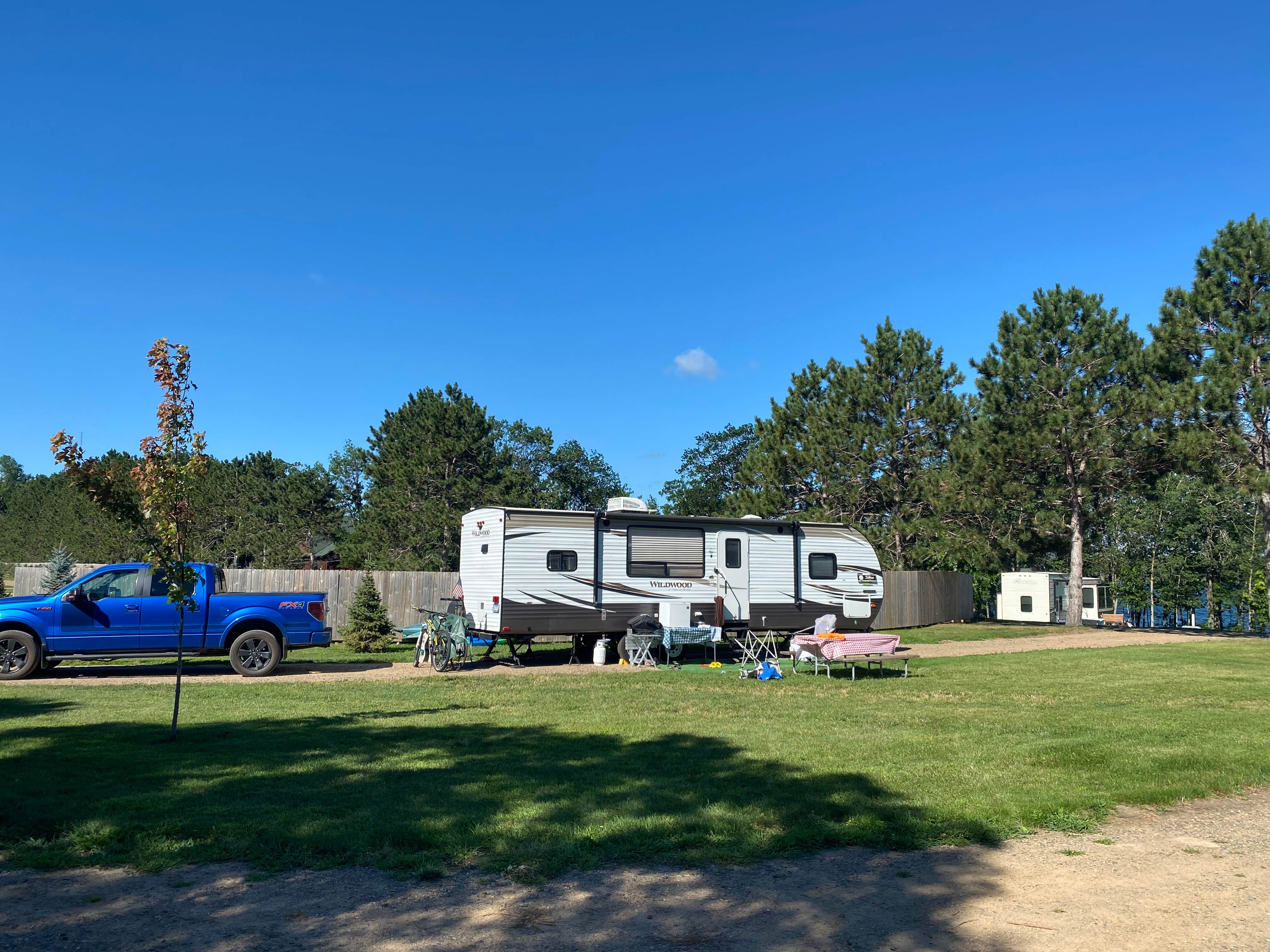mary F.'s photo of rv camping at Birch Bay RV Resort near Palisade, MN