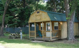 Daniel  B.'s photo of glamping accommodations at Eden Springs Park Campground near South Haven, MI