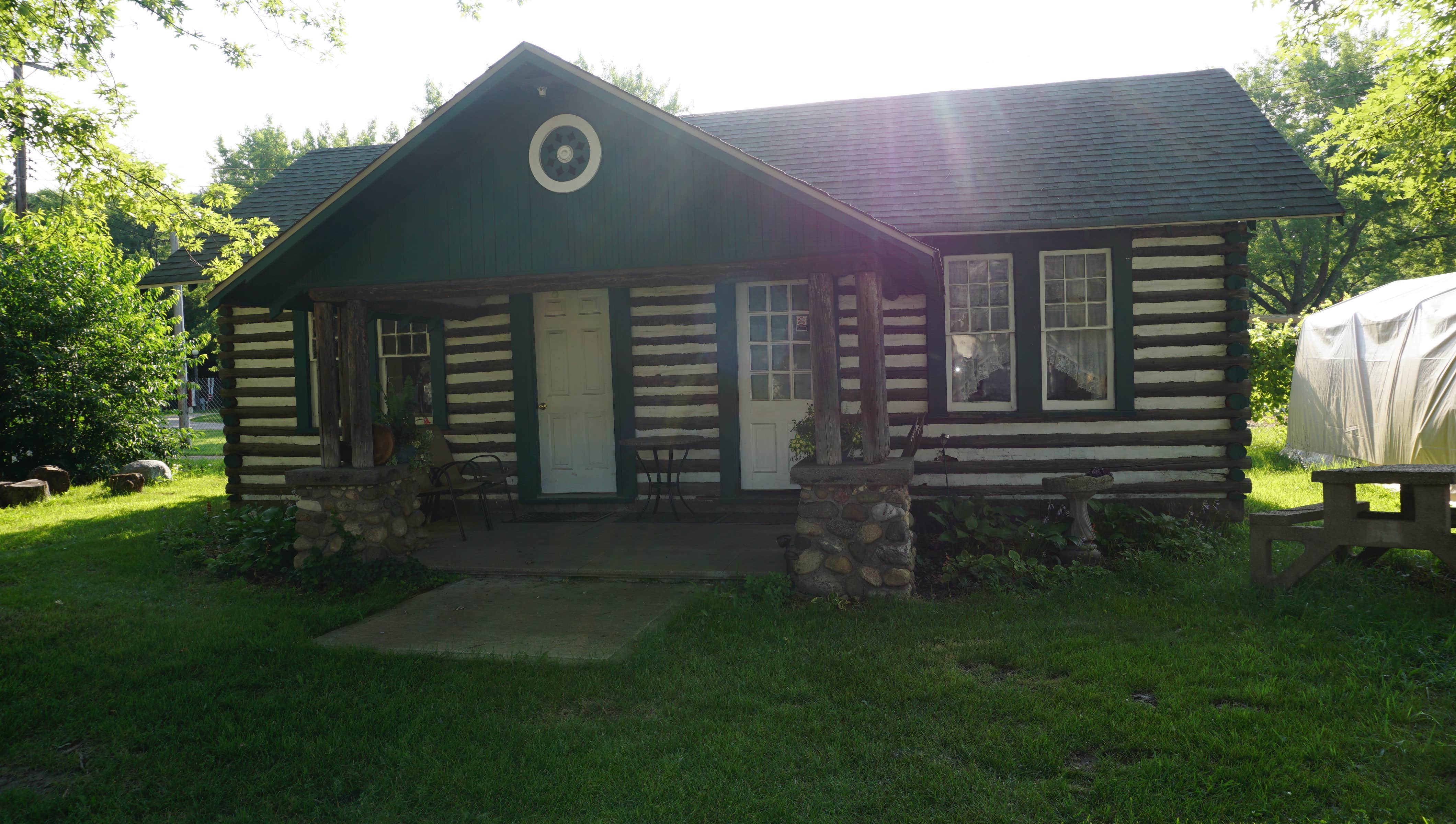Daniel  B.'s photo of glamping accommodations at Eden Springs Park Campground near Dowagiac, MI