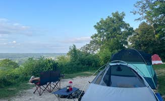 Lyla W.'s photo at Wisconsin Ridge Campground — Wyalusing State Park near McGregor, IA
