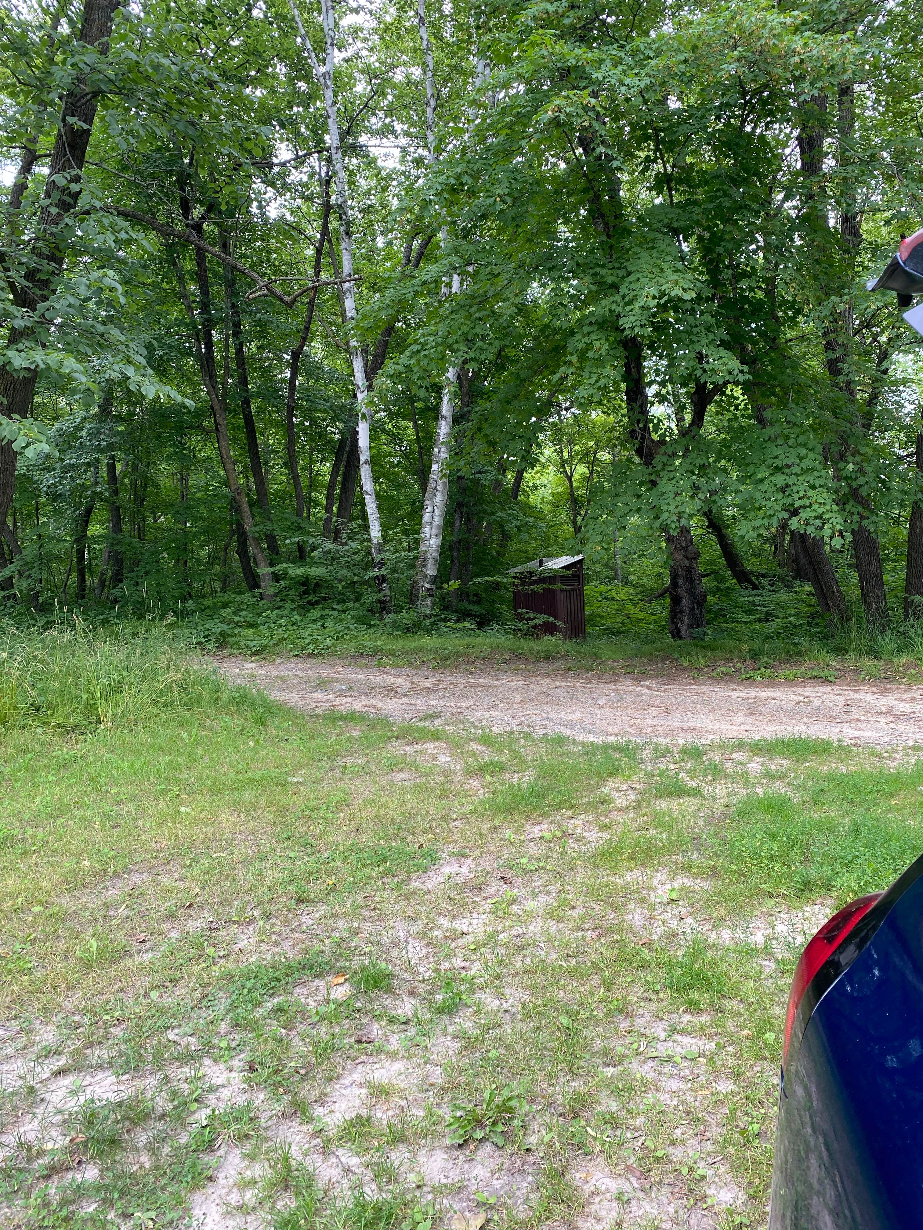 Camper-submitted photo at Little Gulch Lake canoe campsite near Laporte, MN