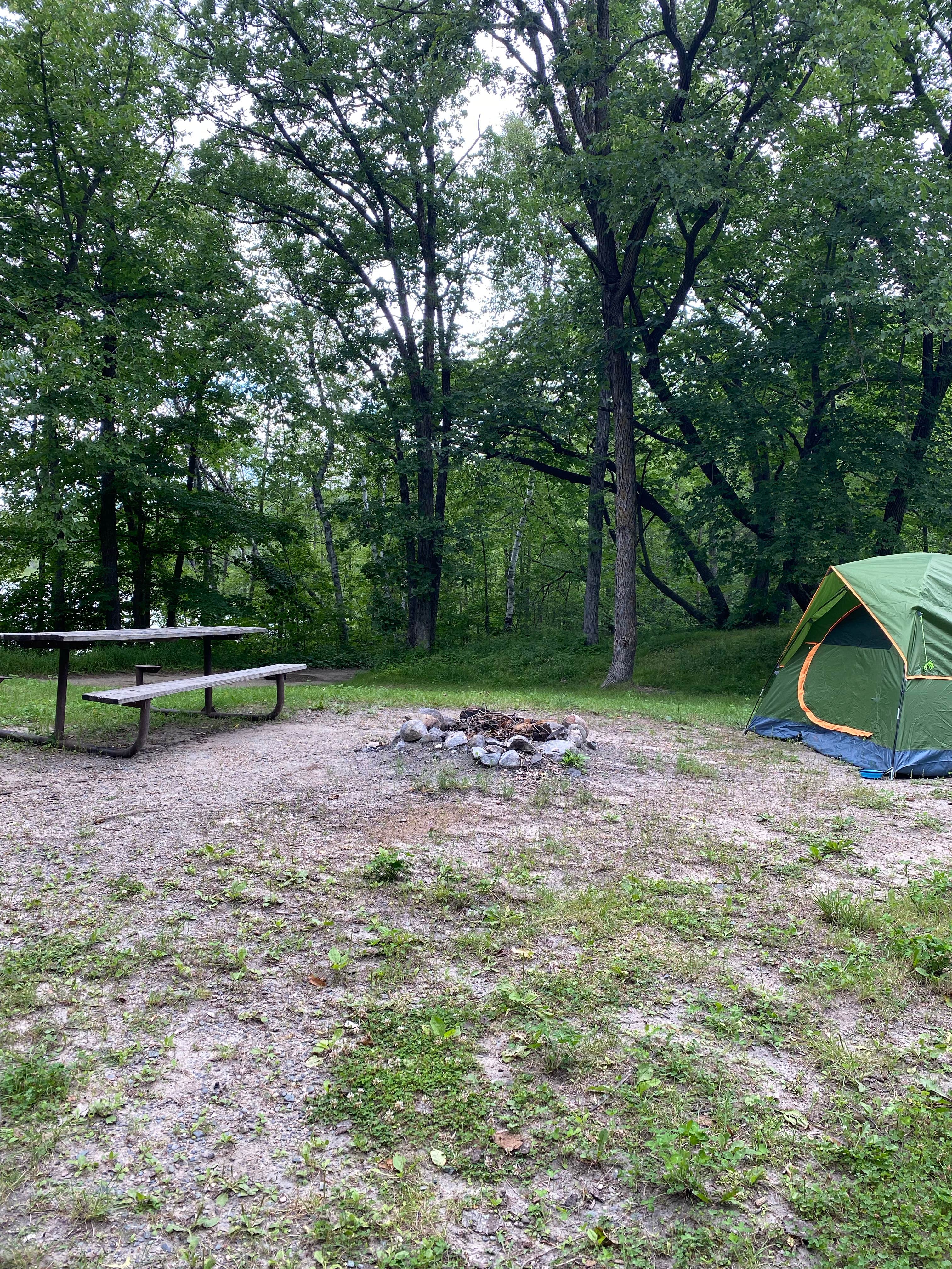 Camper submitted image from Little Gulch Lake canoe campsite - 5