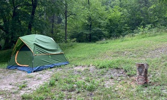 Camping near Mantrap Lake Campground and Day-Use Area: Little Gulch Lake canoe campsite, Laporte, Minnesota