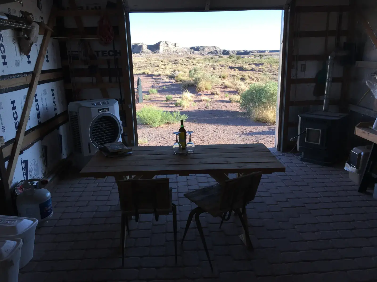 Camper-submitted photo at Painted Desert Ranger Cabin near Chambers, AZ