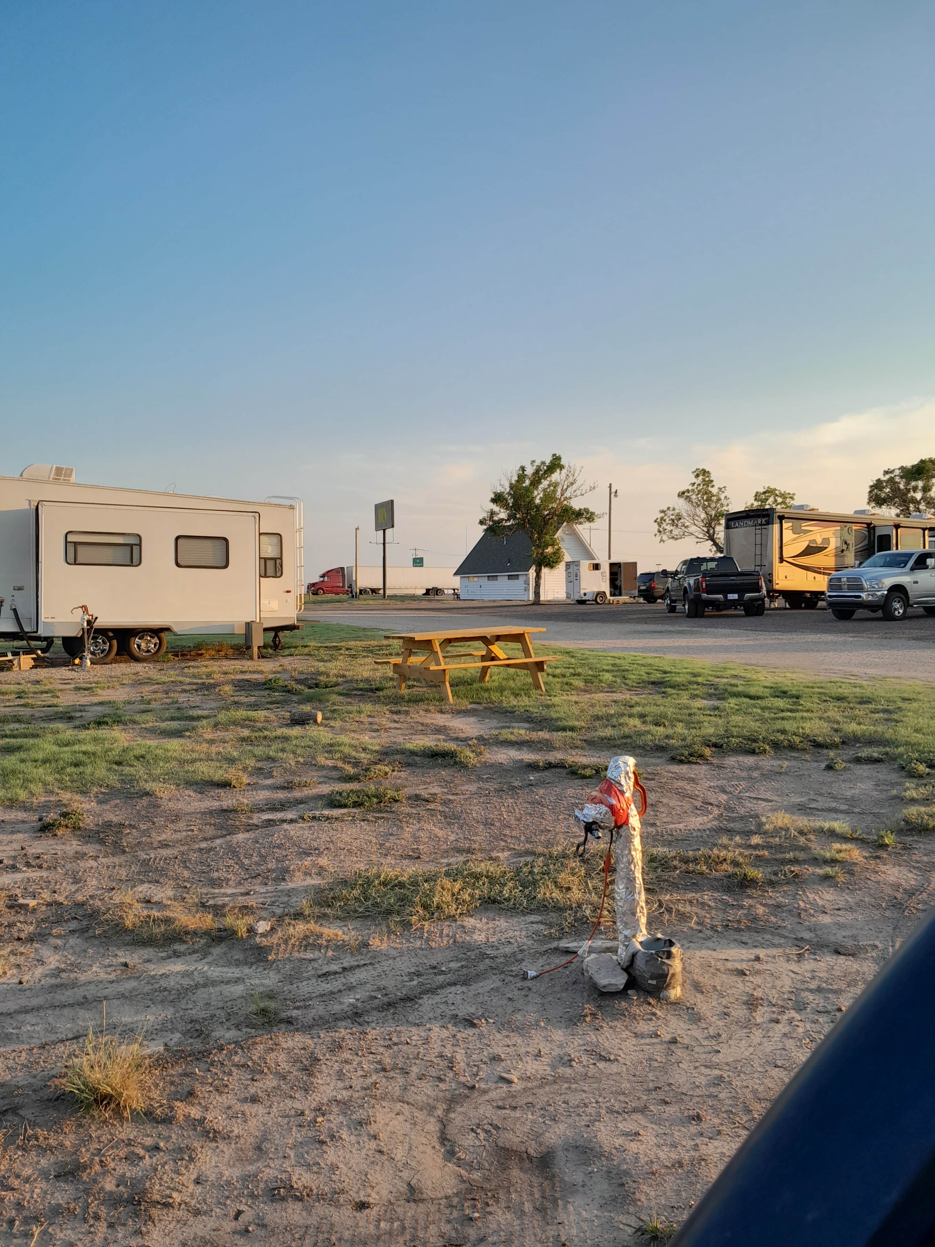 Camper-submitted photo at Whistle Stop RV and Antiques near Atwood, KS