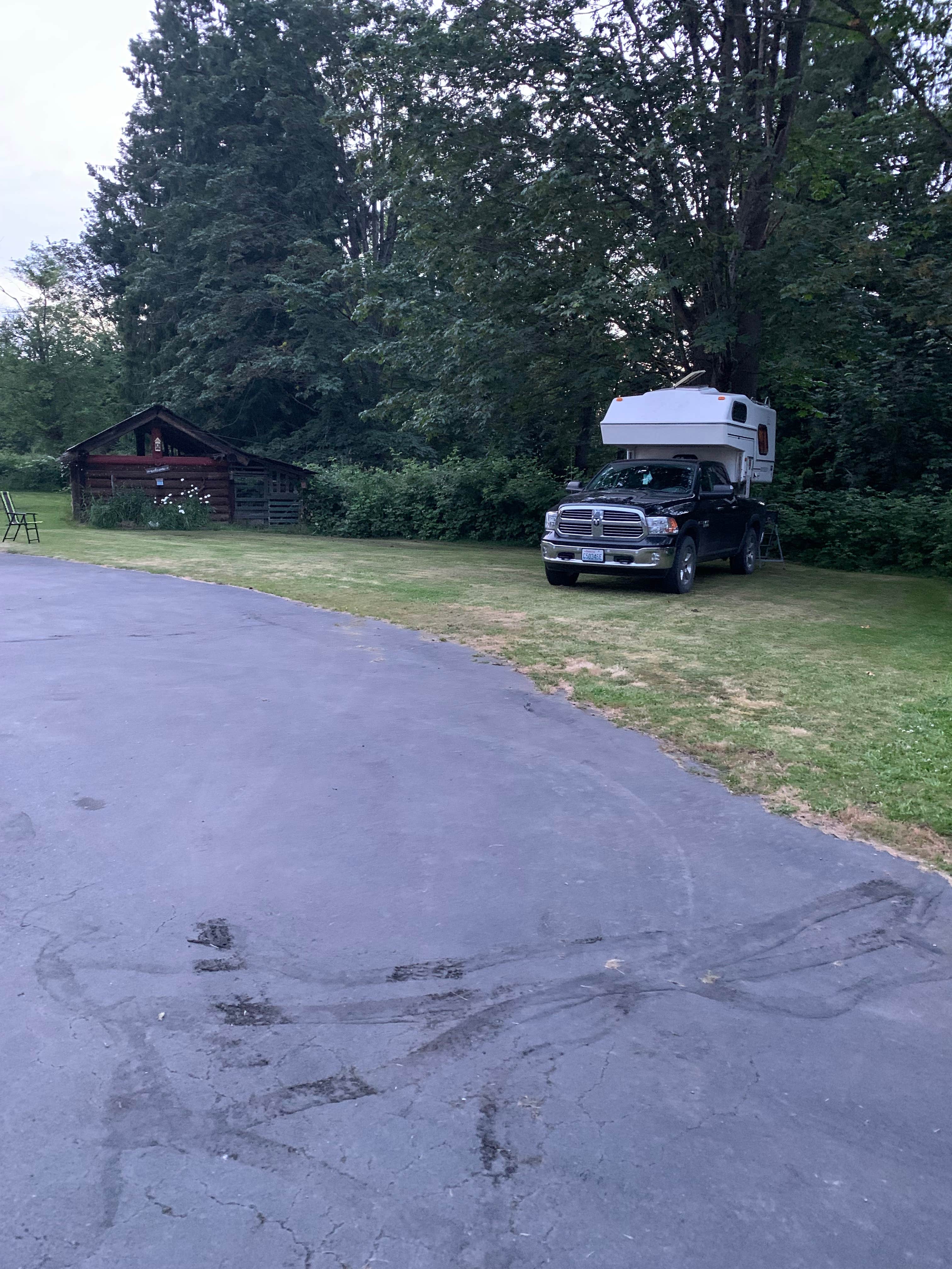 Annette S.'s photo of rv camping at Netties Mountain View Retreat near Orting, WA