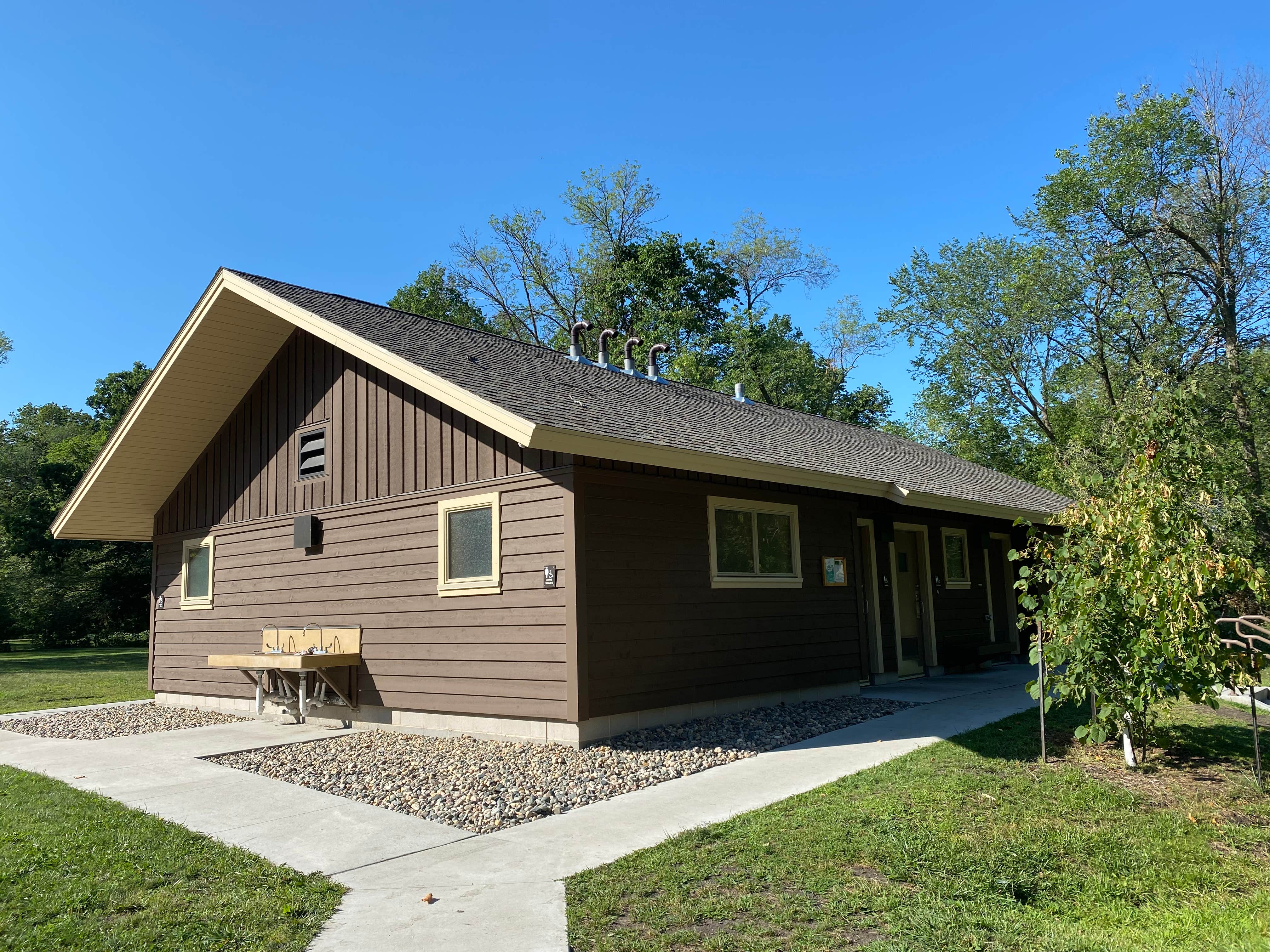 mary F.'s photo of glamping accommodations at Buffalo River State Park Campground near Leonard, ND
