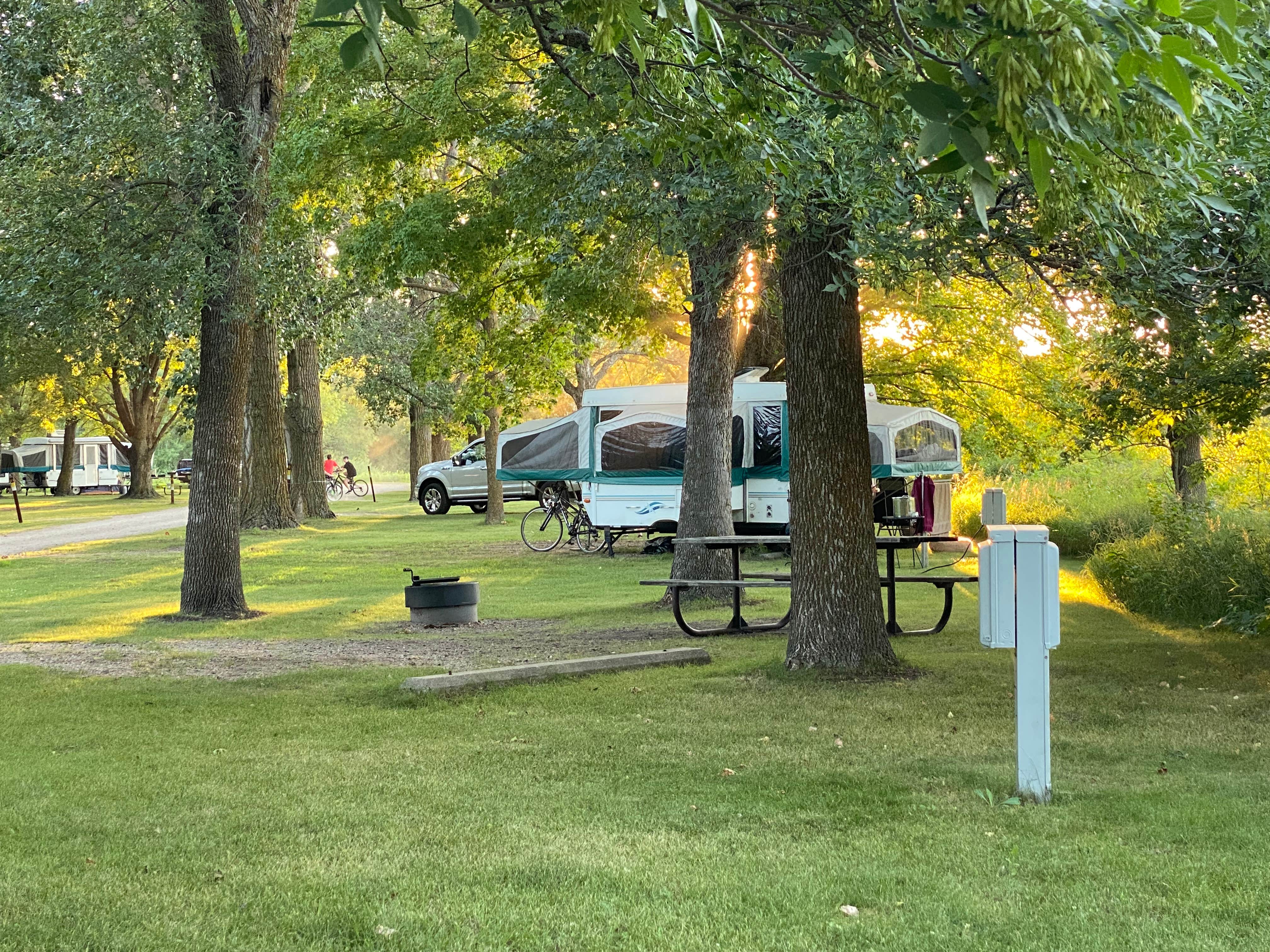 mary F.'s photo at Buffalo River State Park Campground near Wahpeton, ND