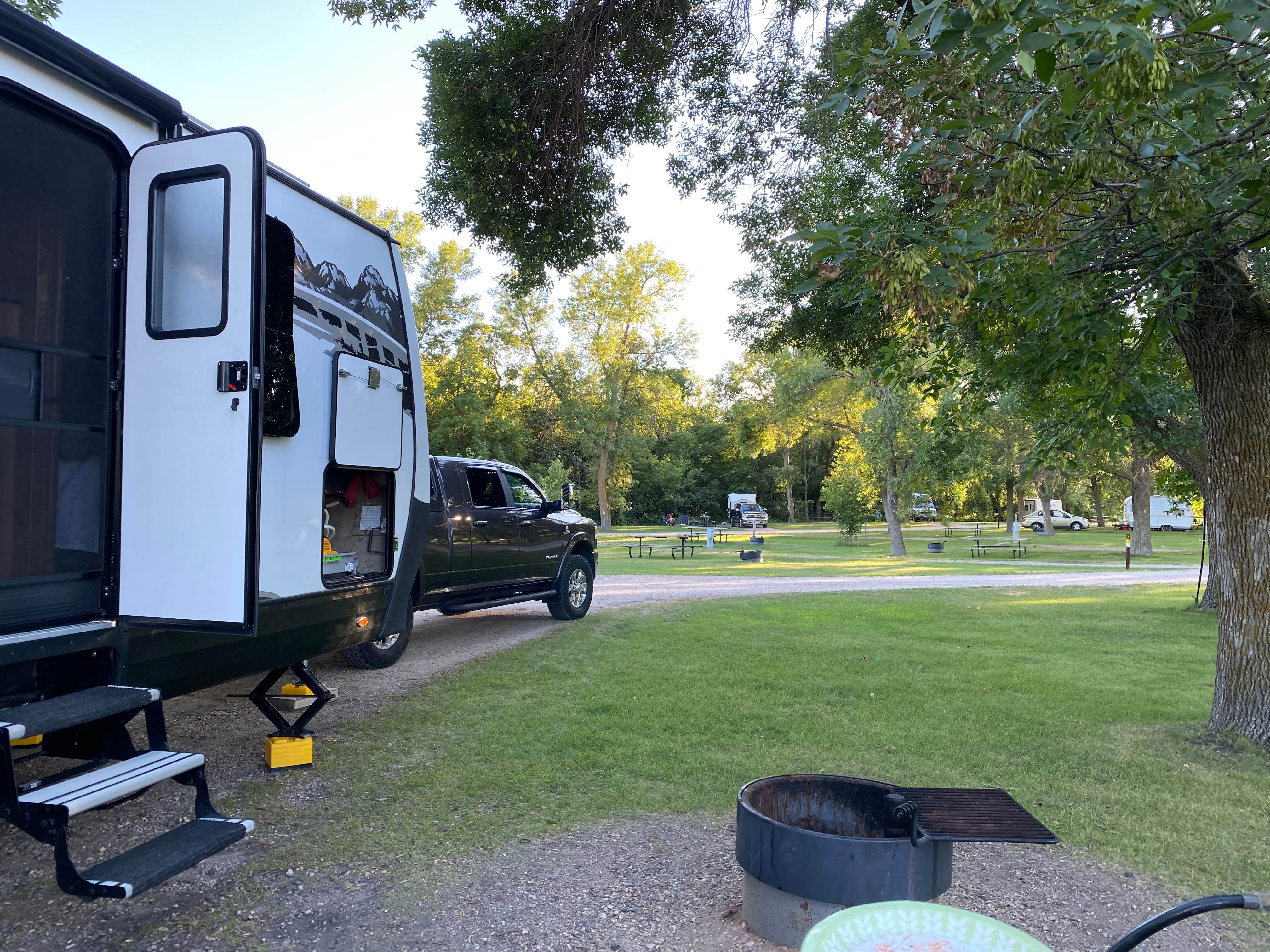 mary F.'s photo of rv camping at Buffalo River State Park Campground near Glyndon, MN