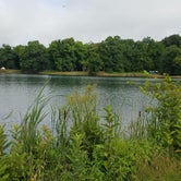 The lake in the south part of the property.
