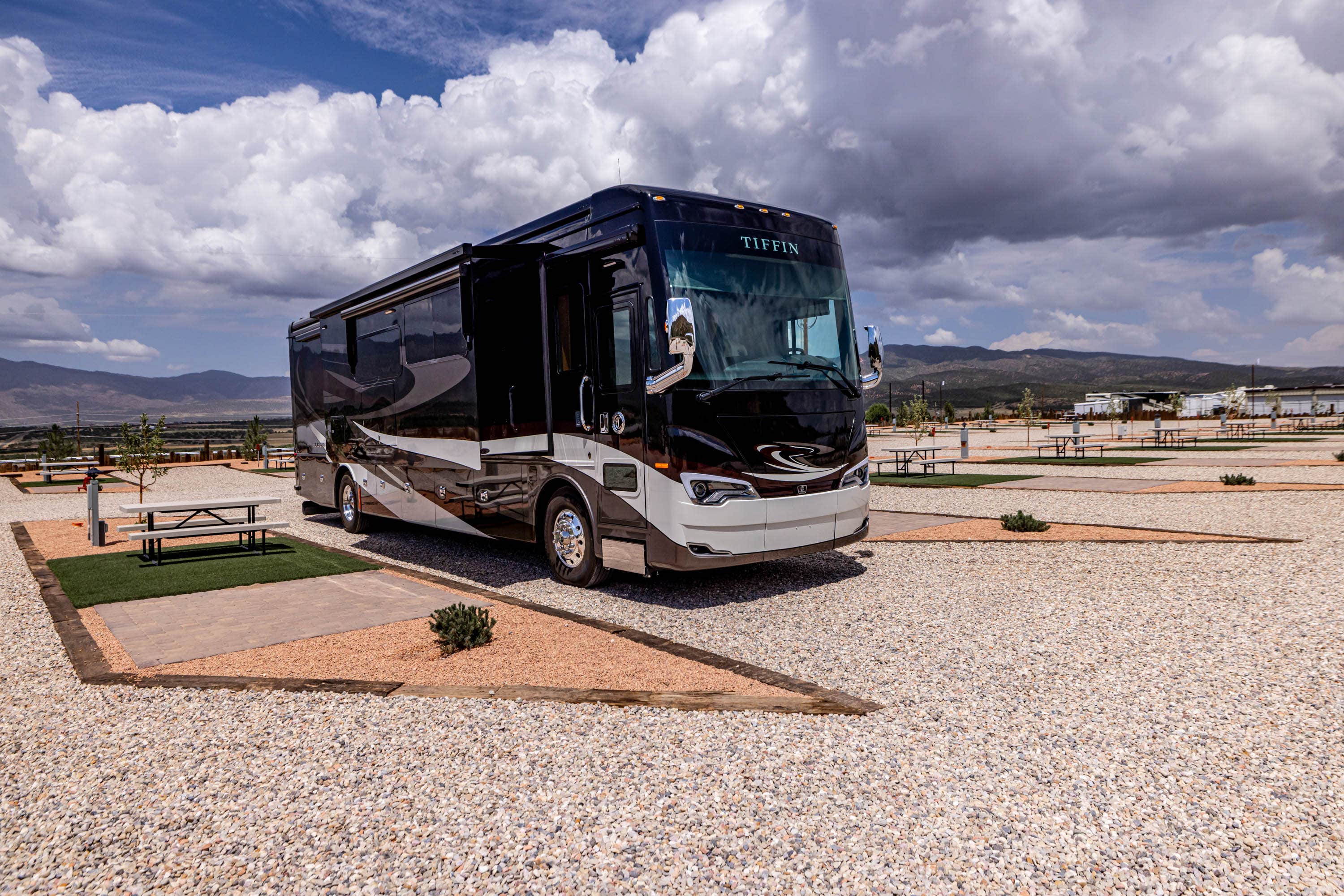 Tallie B.'s photo of rv camping at The Orchards At Kolob RV Resort near Veyo, UT