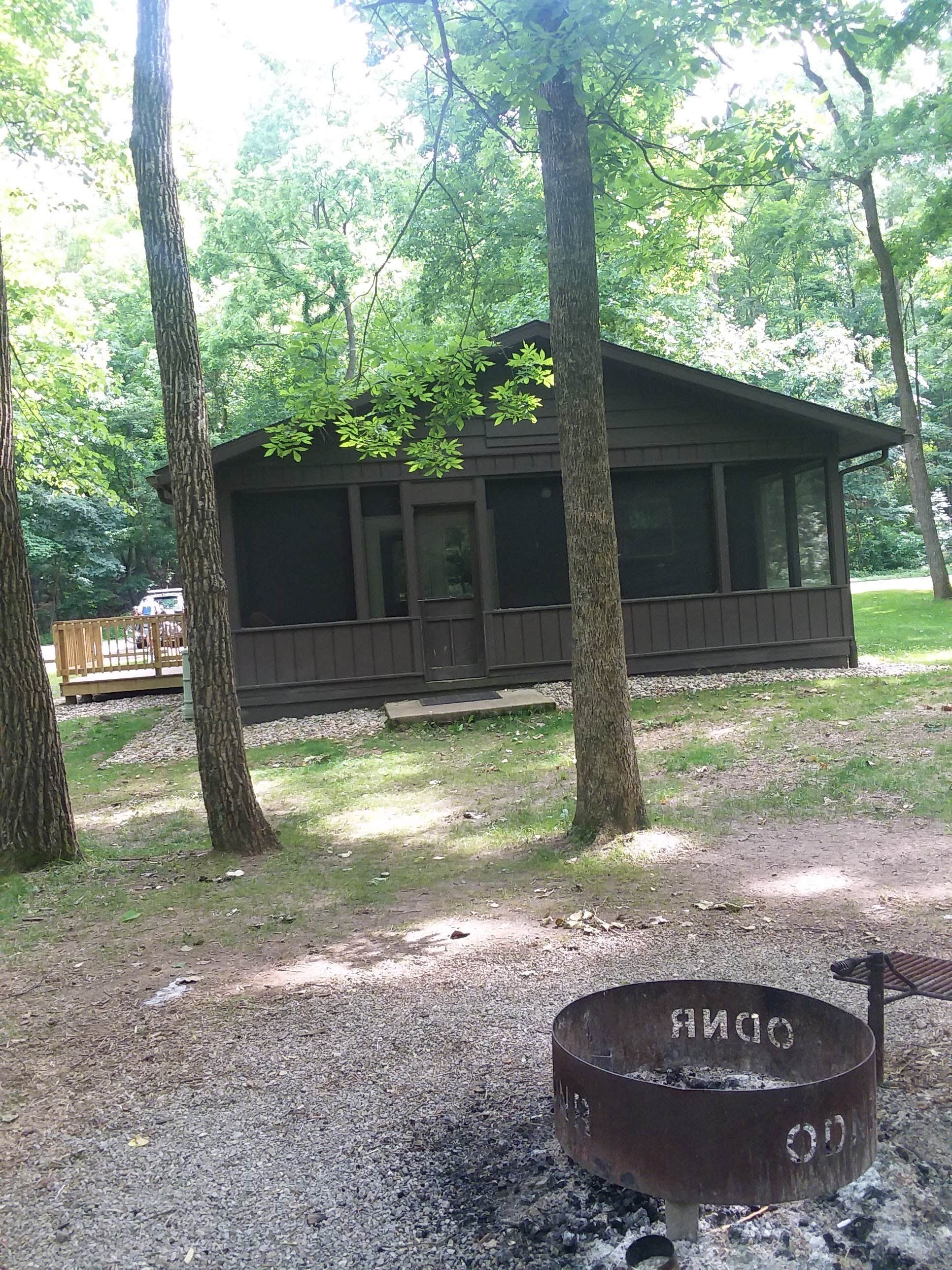 not S.'s photo of a cabin at Mohican State Park Campground near Danville, OH