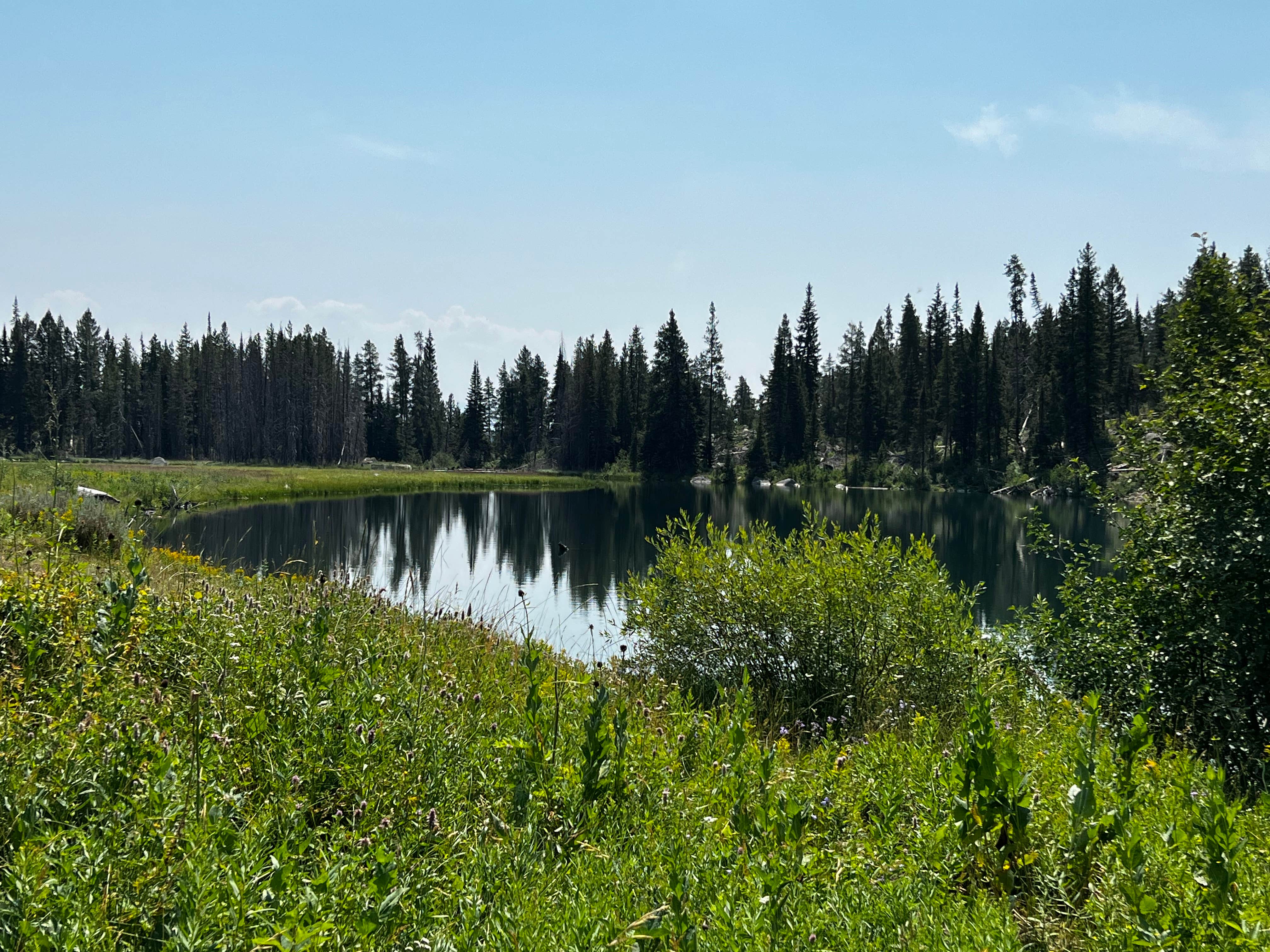 Camping near Jenny Lake Campground — Grand Teton National Park: Trapper Lake Backcountry Camping, Grand Teton National Park, Wyoming