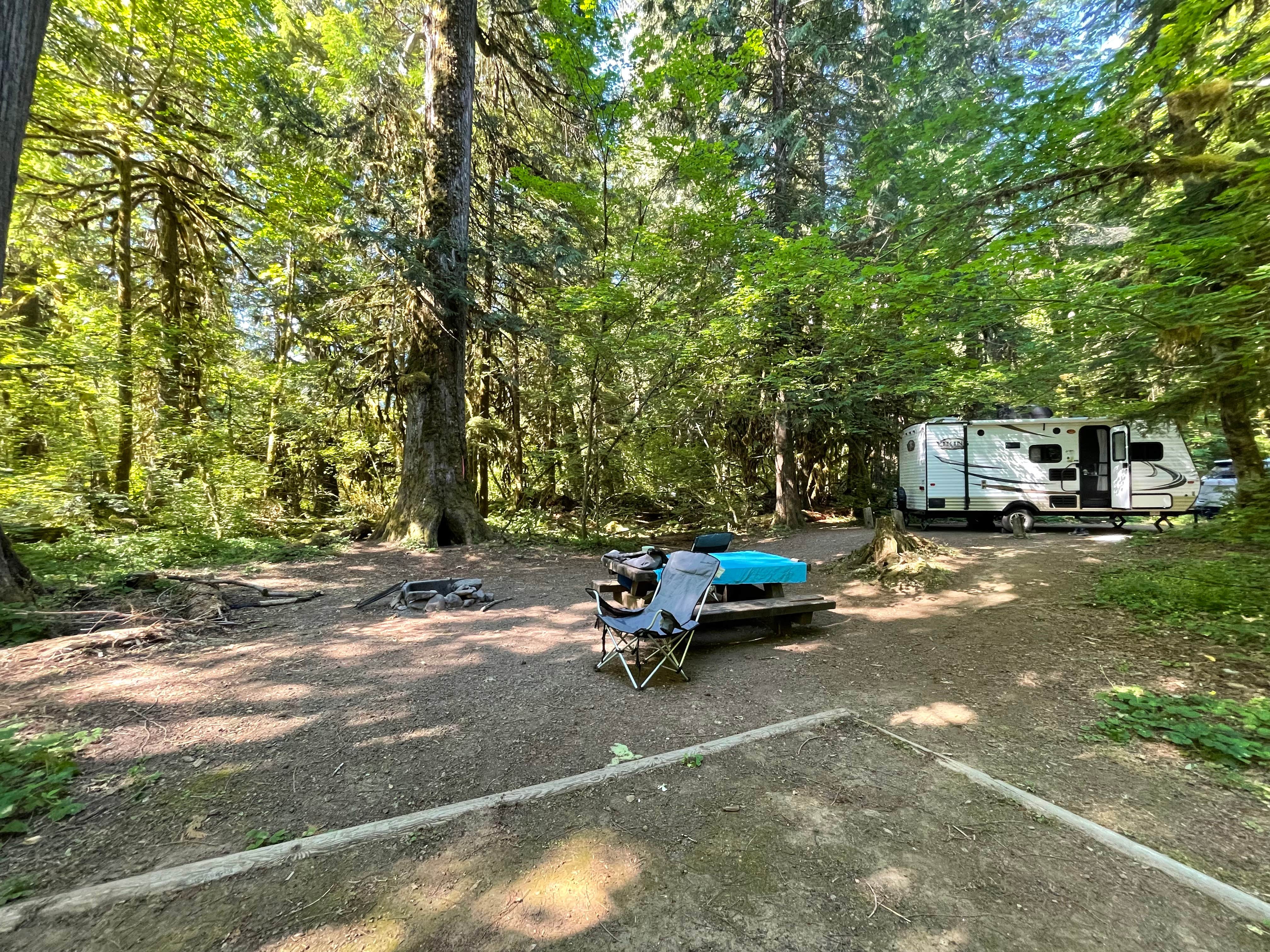 Marla's photo of rv camping at Paradise Creek Campground near Gifford Pinchot National Forest