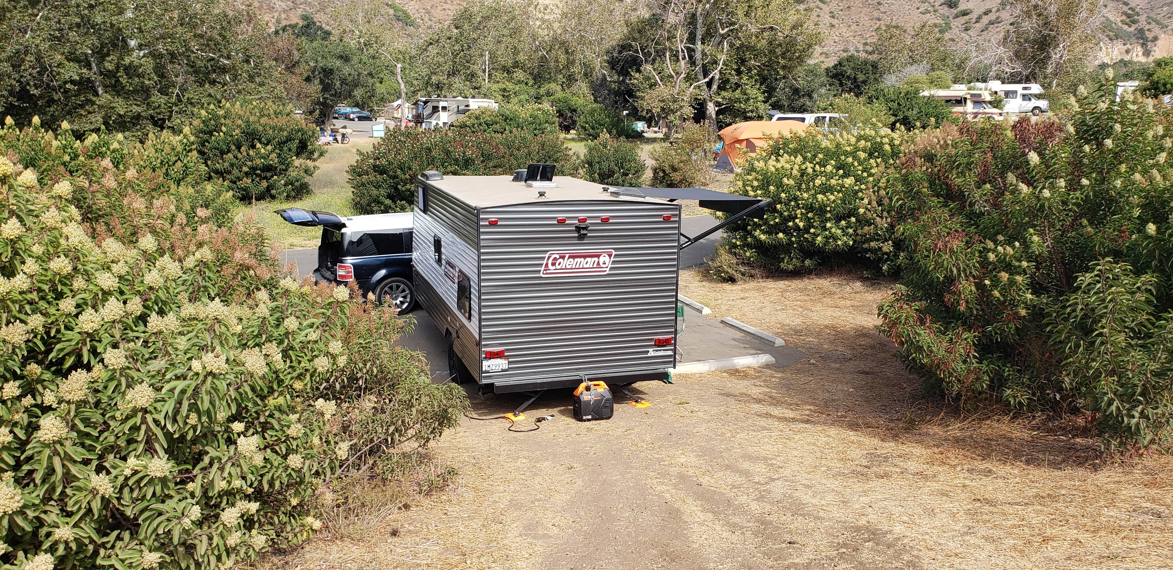 Steve H.'s photo of rv camping at Canyon Campground — Leo Carrillo State Park Campground near El Nido, CA