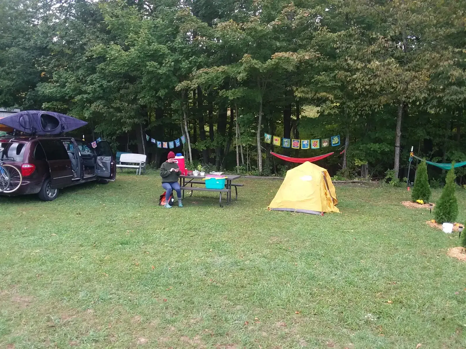Camping near Crystal Forest Campground: Llovely Meadows Campground, Benzonia, Michigan