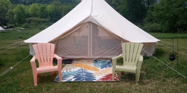 Camper submitted image from Grandpa's Back 40 Glamping