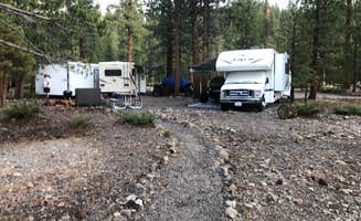 Donna K.'s photo of rv camping at Glass Creek near June Lake, CA