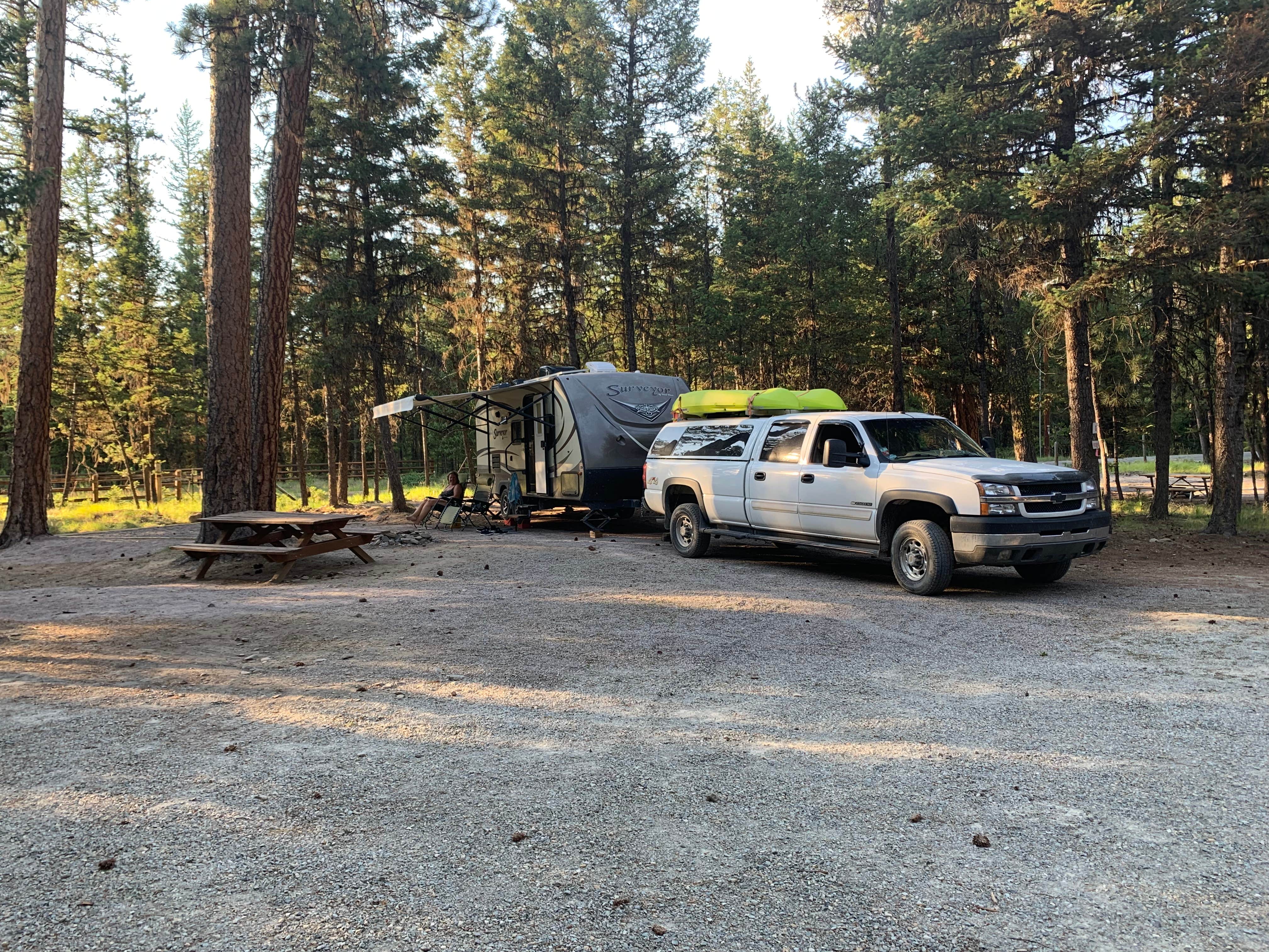 Camper-submitted photo at Three Frogs Campground near Conner, MT