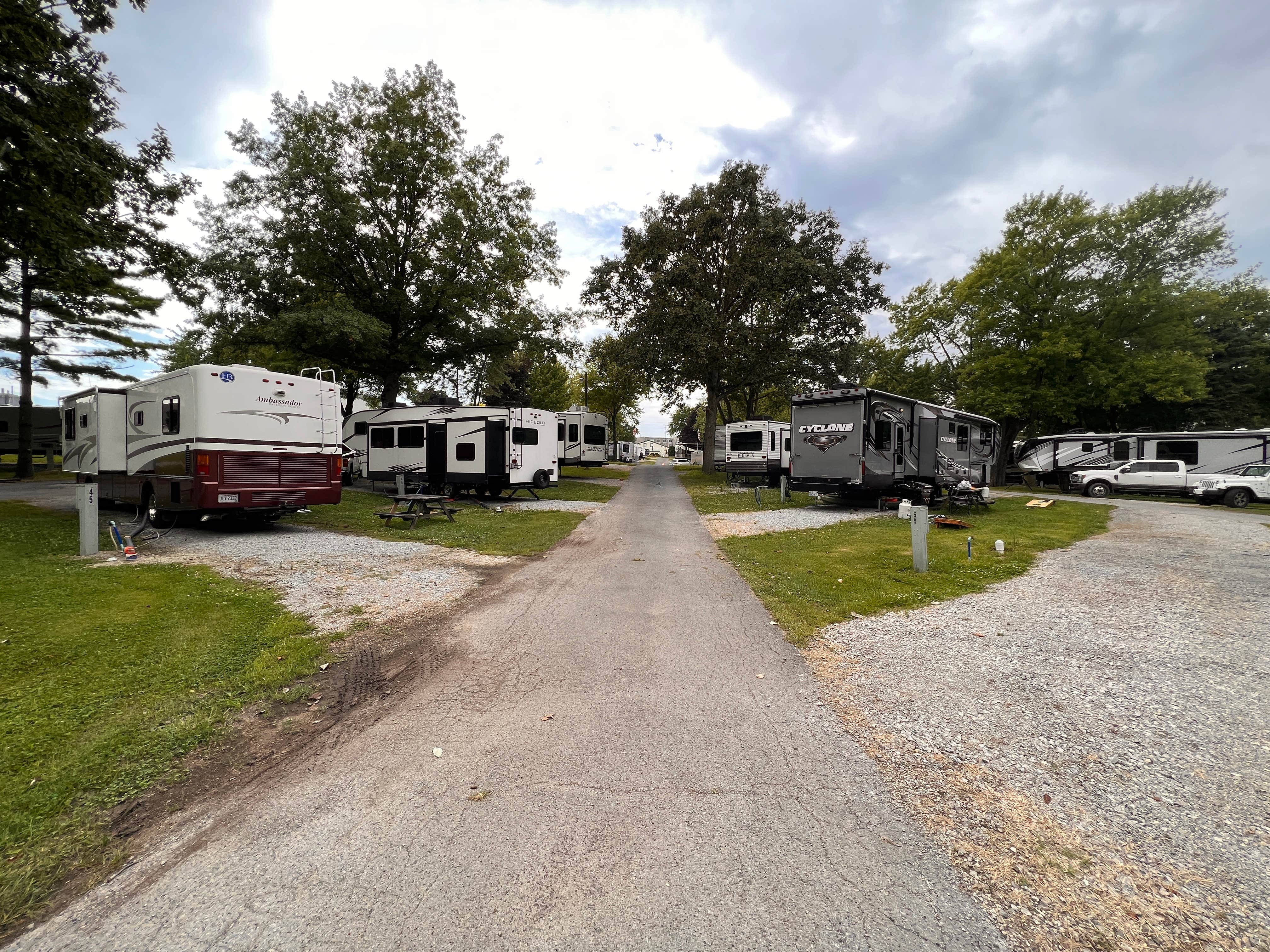 Camper-submitted photo at Milan Travel Park near Clyde, OH