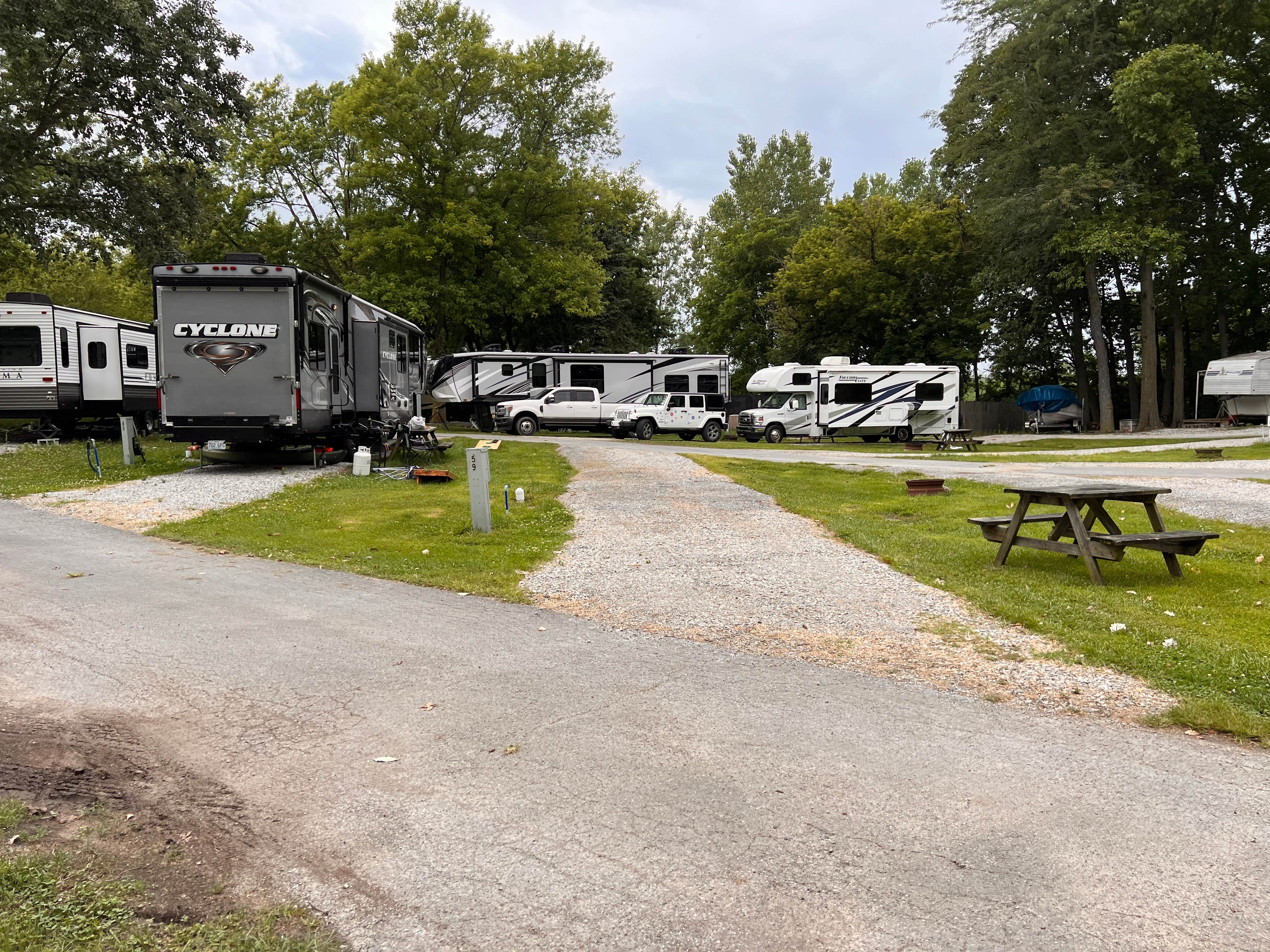 Camper-submitted photo at Sandusky Milan RV Park near Bucyrus, OH