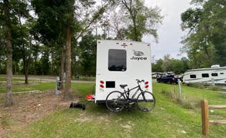 Karen's photo of rv camping at Moonshine Acres RV Park near Mayo, FL