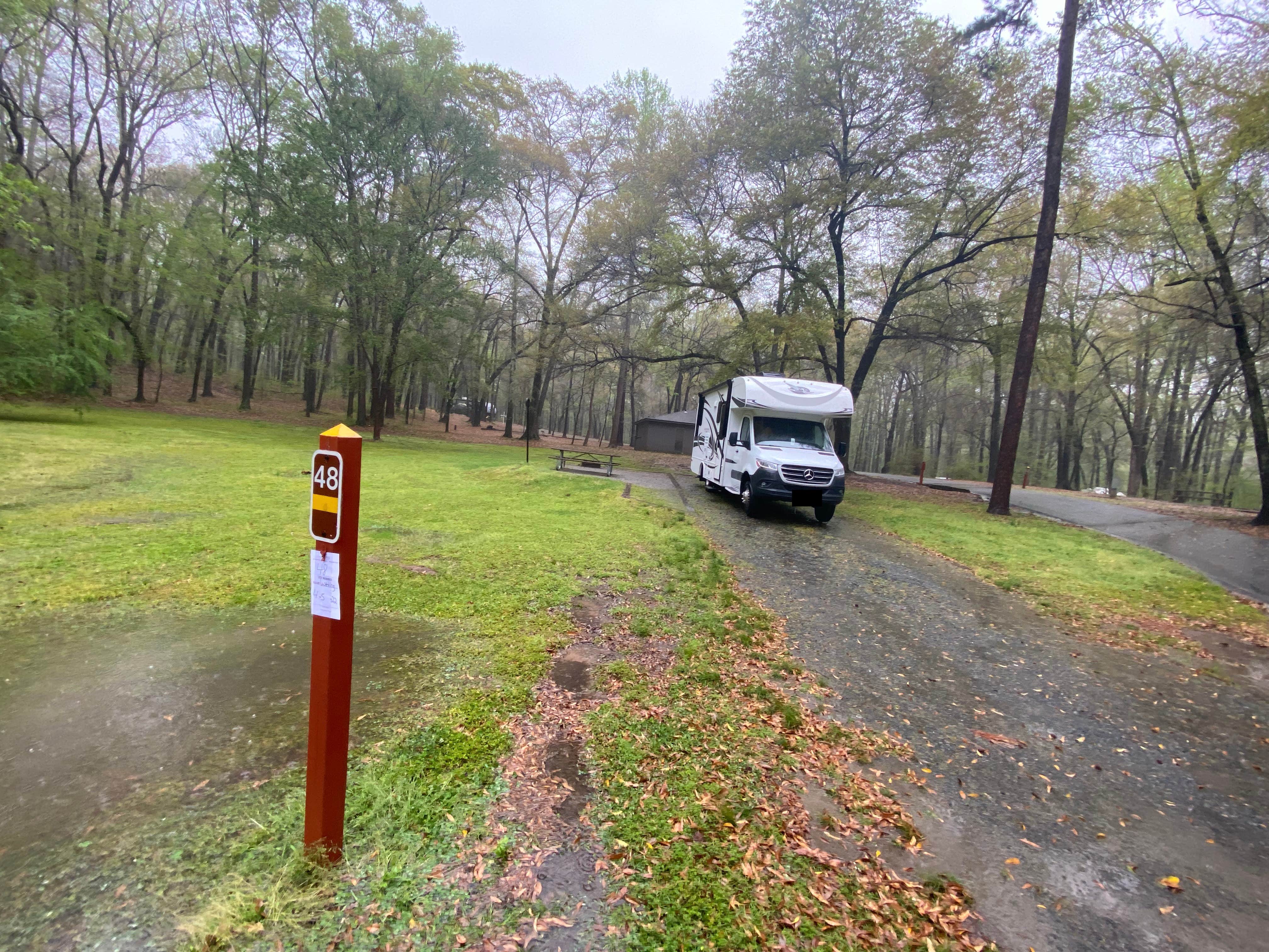 Karen's photo of rv camping at High Falls State Park Campground near Griffin, GA