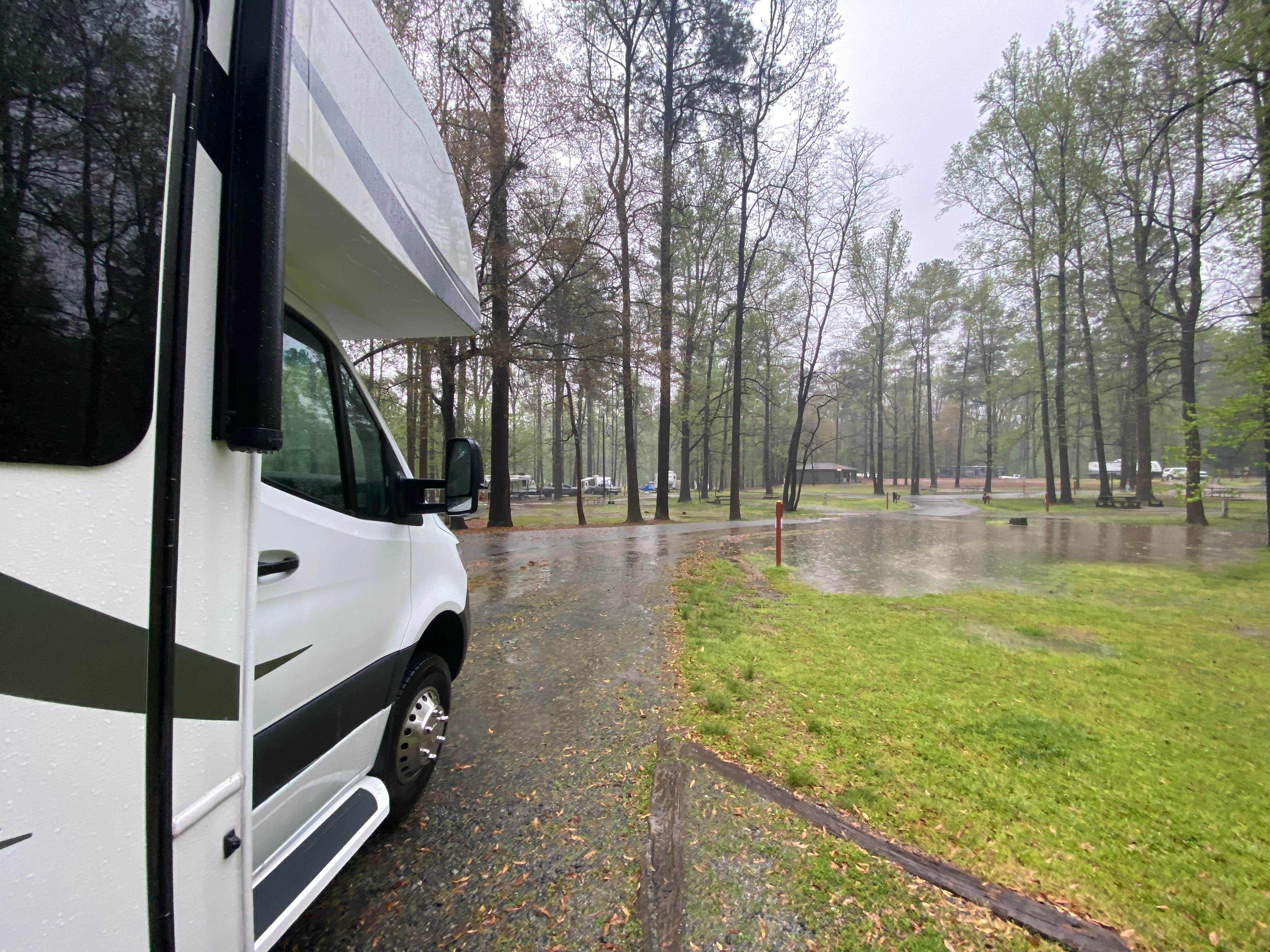 Karen's photo of rv camping at High Falls State Park Campground near Fayetteville, GA