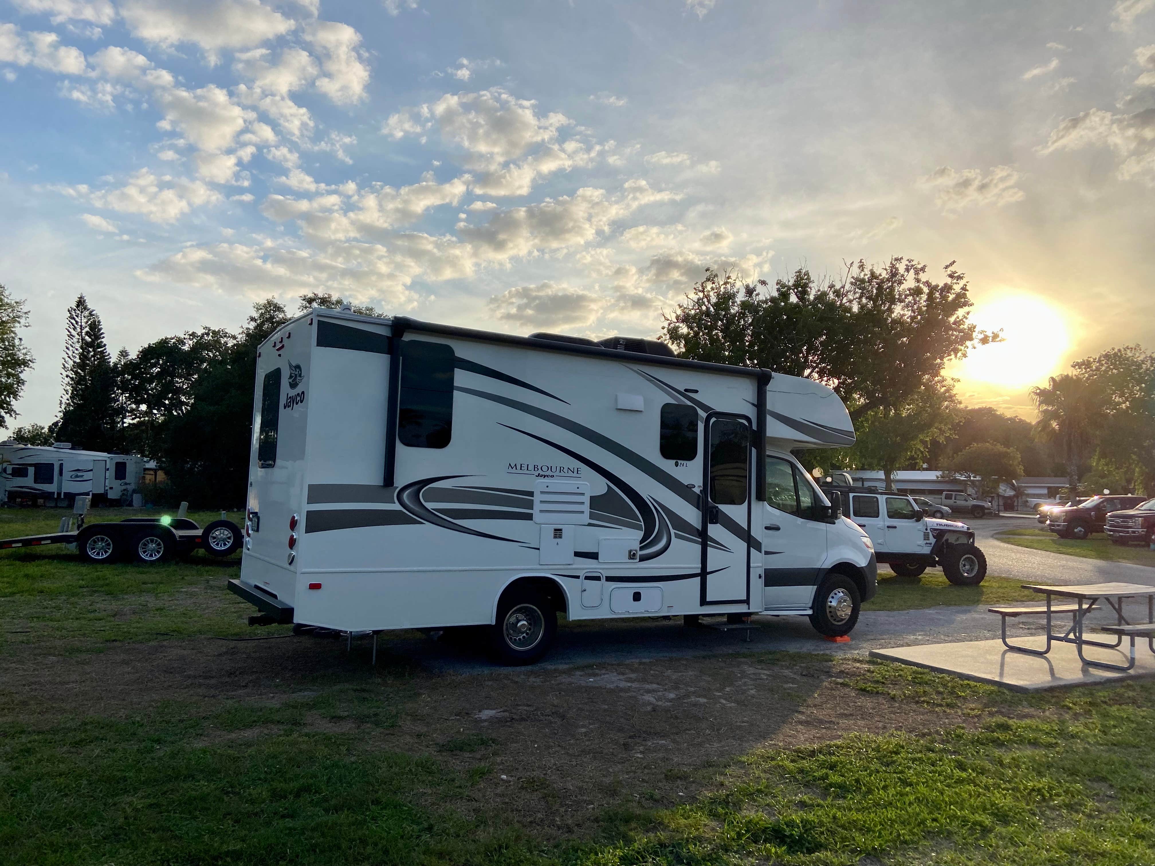 Karen's photo of rv camping at Encore Winter Quarters Manatee near Elkton, FL