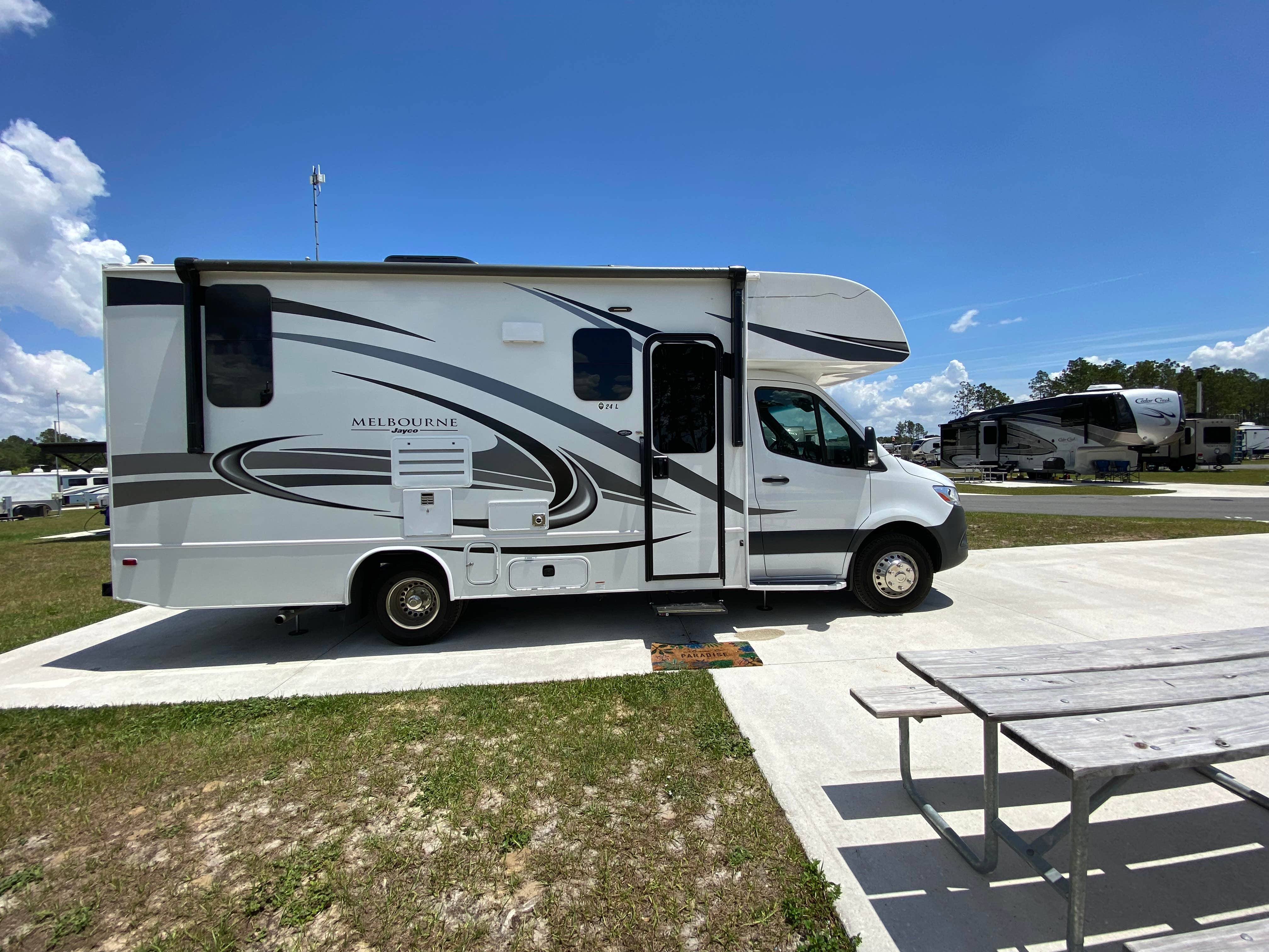 Karen's photo of rv camping at Thousand Trails Orlando near Oakland, FL