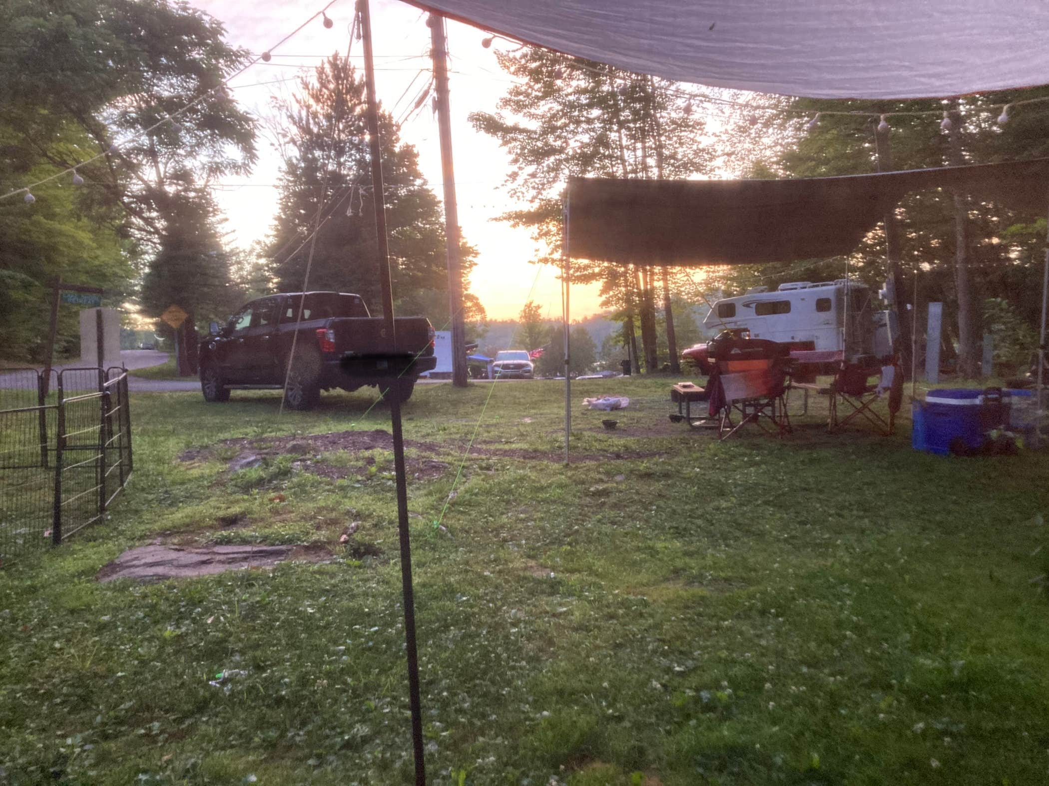 Luis B.'s photo of rv camping at Keen Lake Resort Campground near Scranton, PA