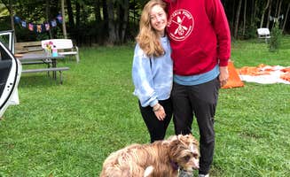 Bettyanne D.'s photo of camping with pets at Llovely Meadows Campground near Sleeping Bear Dunes National Lakeshore