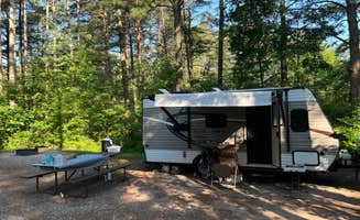 Kathie M.'s photo of rv camping at Kohler-Andrae State Park near Elkhart Lake, WI