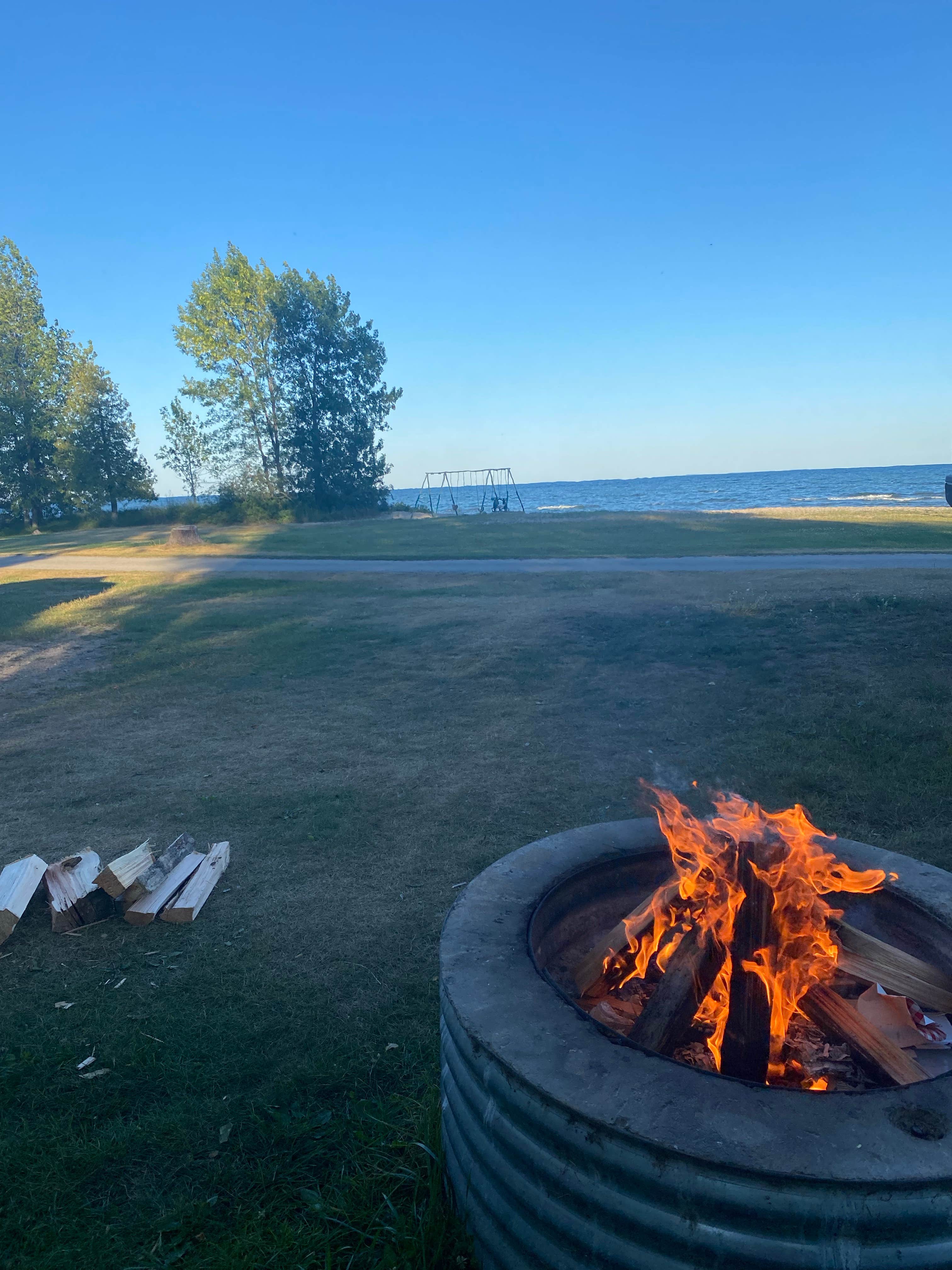 Camper-submitted photo at O. B. Fuller Campground near Escanaba, MI
