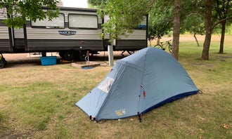 Camping near Lamoure County Memorial Park: Fort Ransom State Park Campground, Fort Ransom, North Dakota