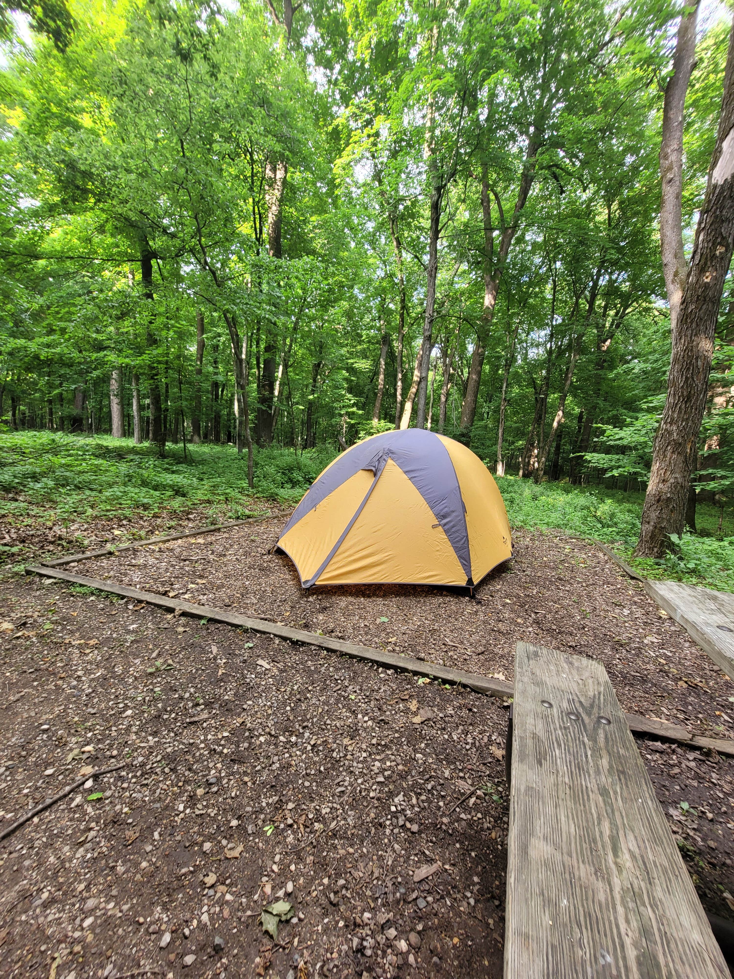 Ken K.'s photo at White Fox Campground — Myre-Big Island State Park near Blue Earth, MN