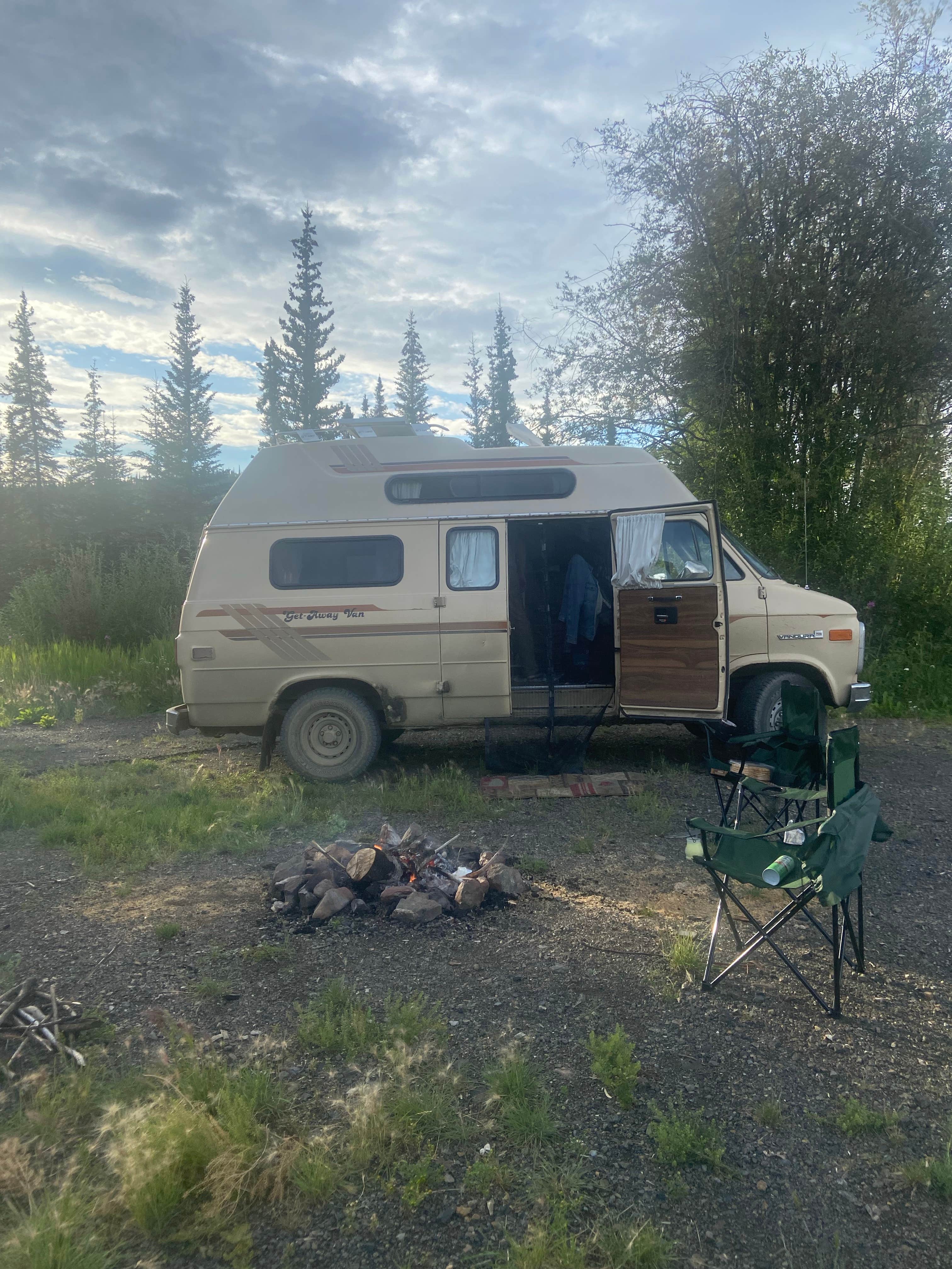 Camping near Wickersham Creek Trail Shelter: Colorado Creek Trailhead Dispersed Camping, Ester, Alaska