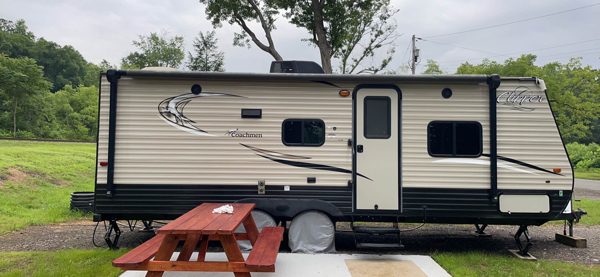 Curt P.'s photo of rv camping at Fombell Landing Campground near Slippery Rock, PA
