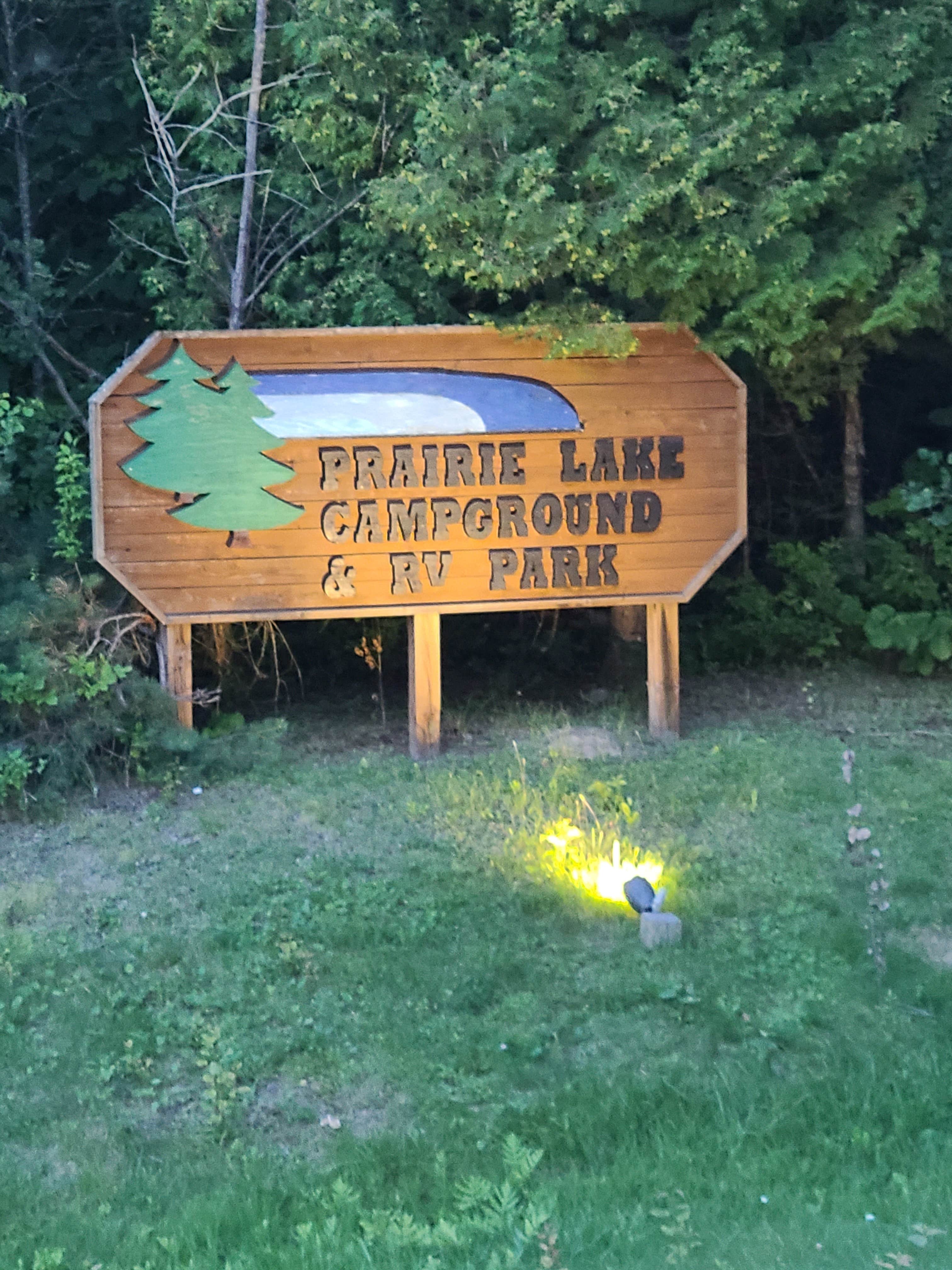 Camper-submitted photo at Prairie Lake Campground near Chisholm, MN