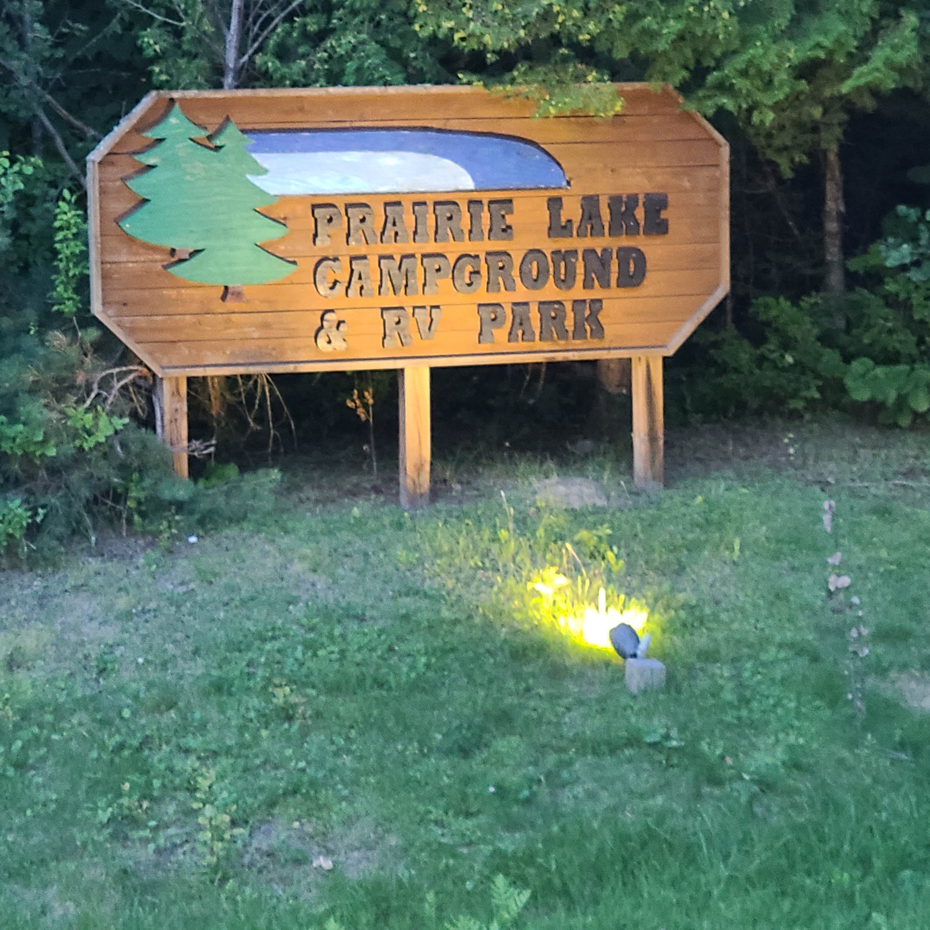 Prairie Lake Campground Grand Rapids, MN