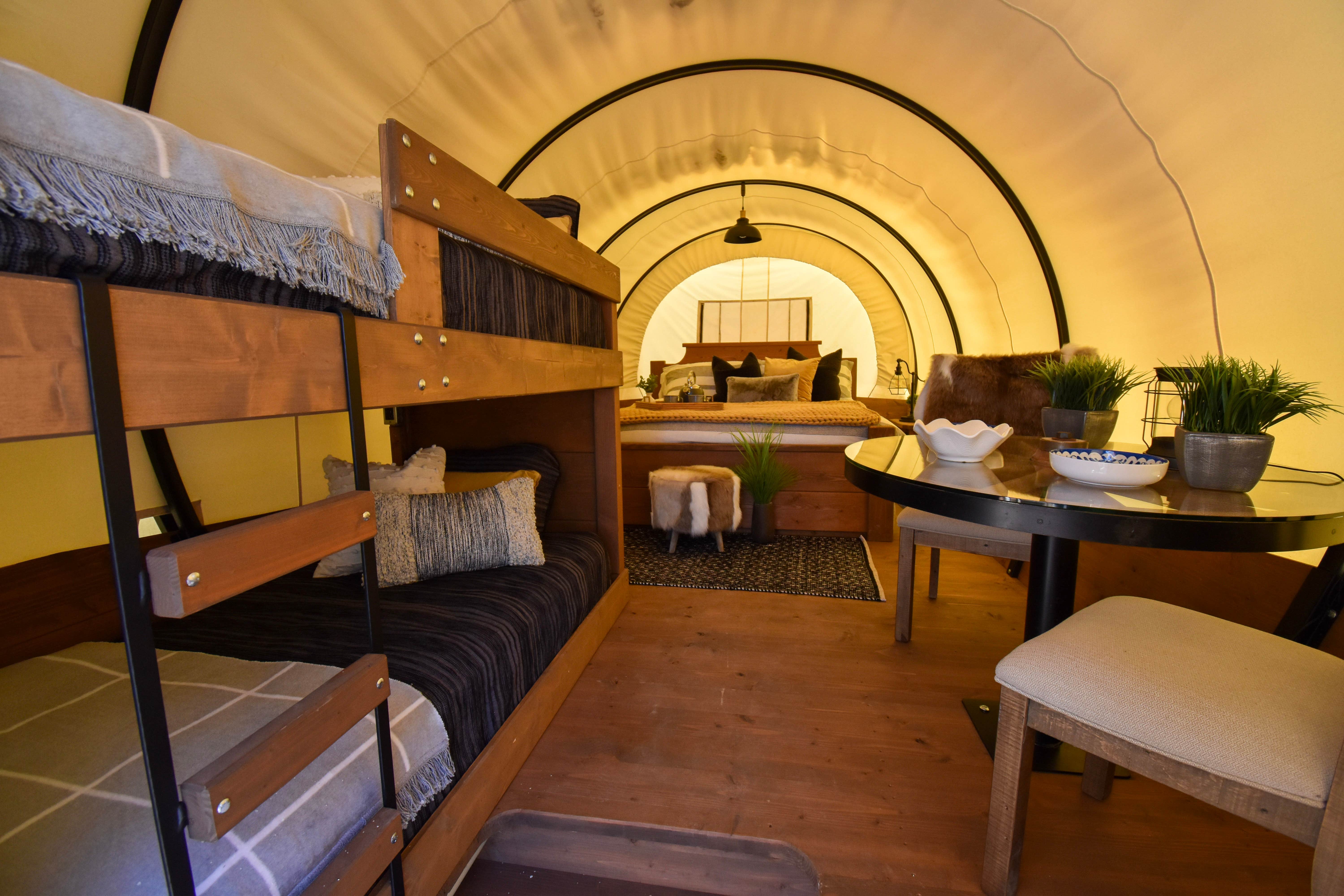 Splash R.'s photo of glamping accommodations at Splash RV Resort & Waterpark near Shalimar, FL