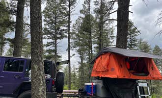 Camping near Upper Fir Group: Silver Campground, Cloudcroft, New Mexico