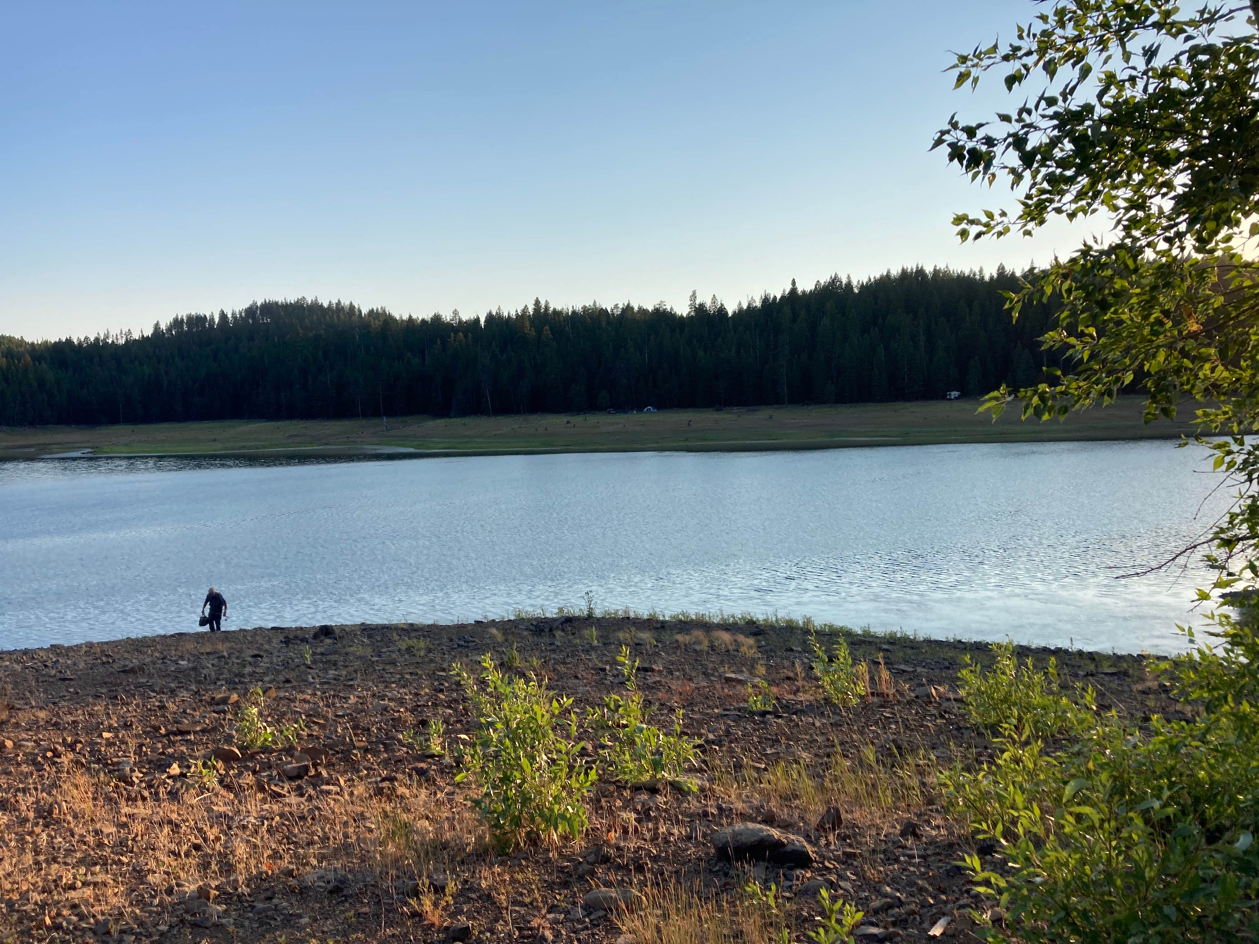Judy W.'s photo of a dispersed camping area at Balm Creek Reservoir Dispersed Camping near Elgin, OR