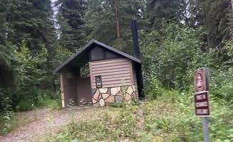 Riley N.'s photo of a cabin at Salcha River State Recreation Site near Badger, AK
