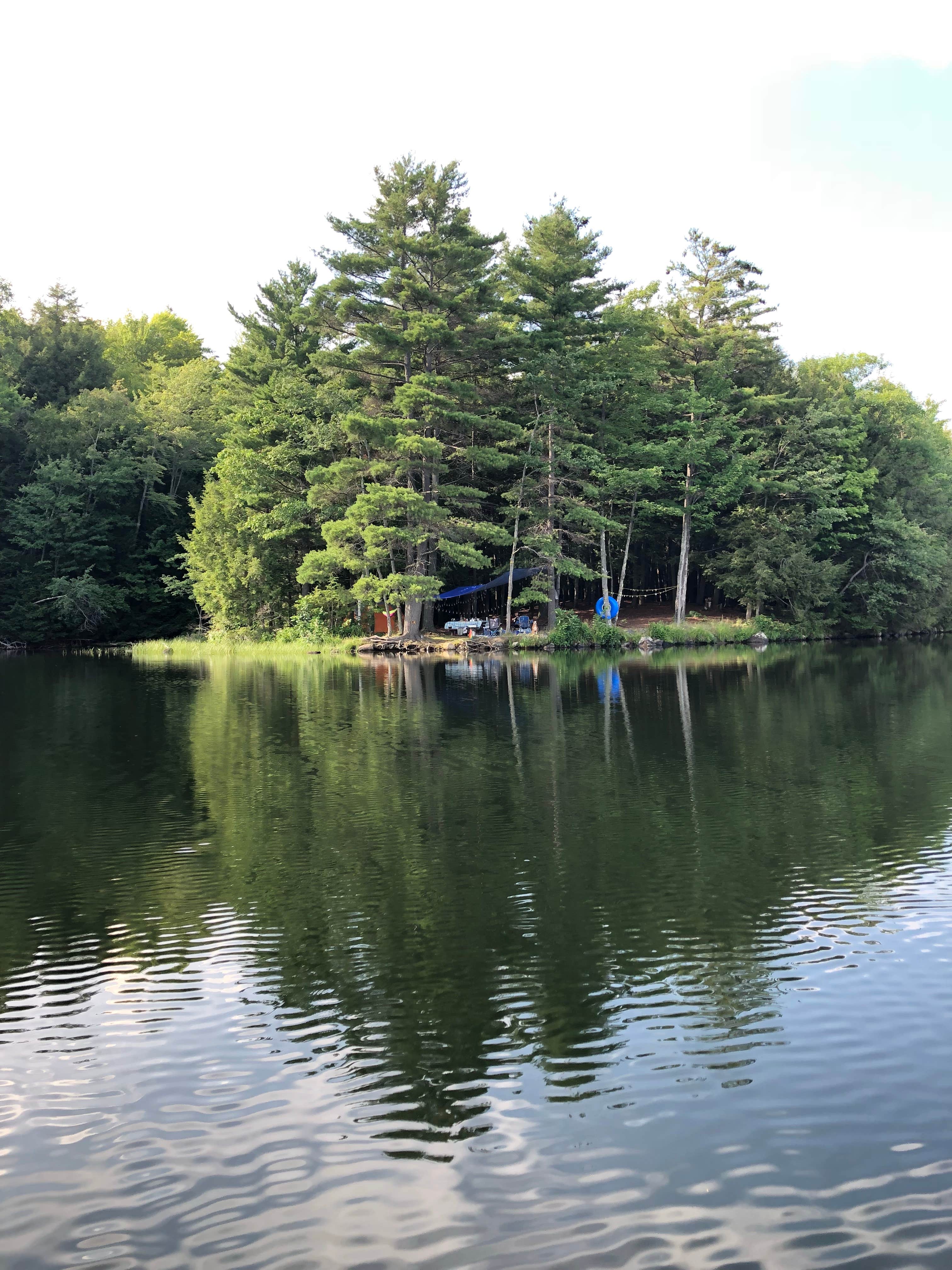 Camper-submitted photo at Putnam Pond Campground near Huletts Landing, NY